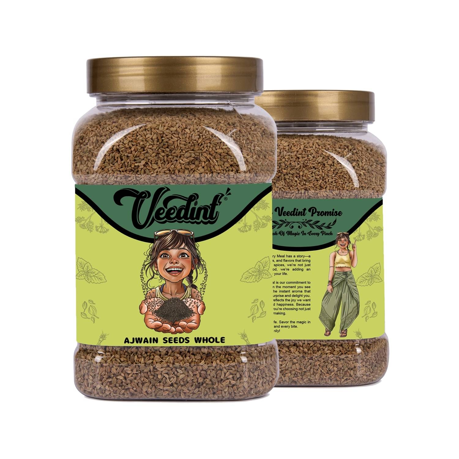 VeeDInt Ajwain Seed 200g, Carom Seed, Indian Origin, No Preservatives 200 gm VeeDInt Ajwain Seed 200g, Carom Seed, Indian Origin, No Preservatives 200 gm