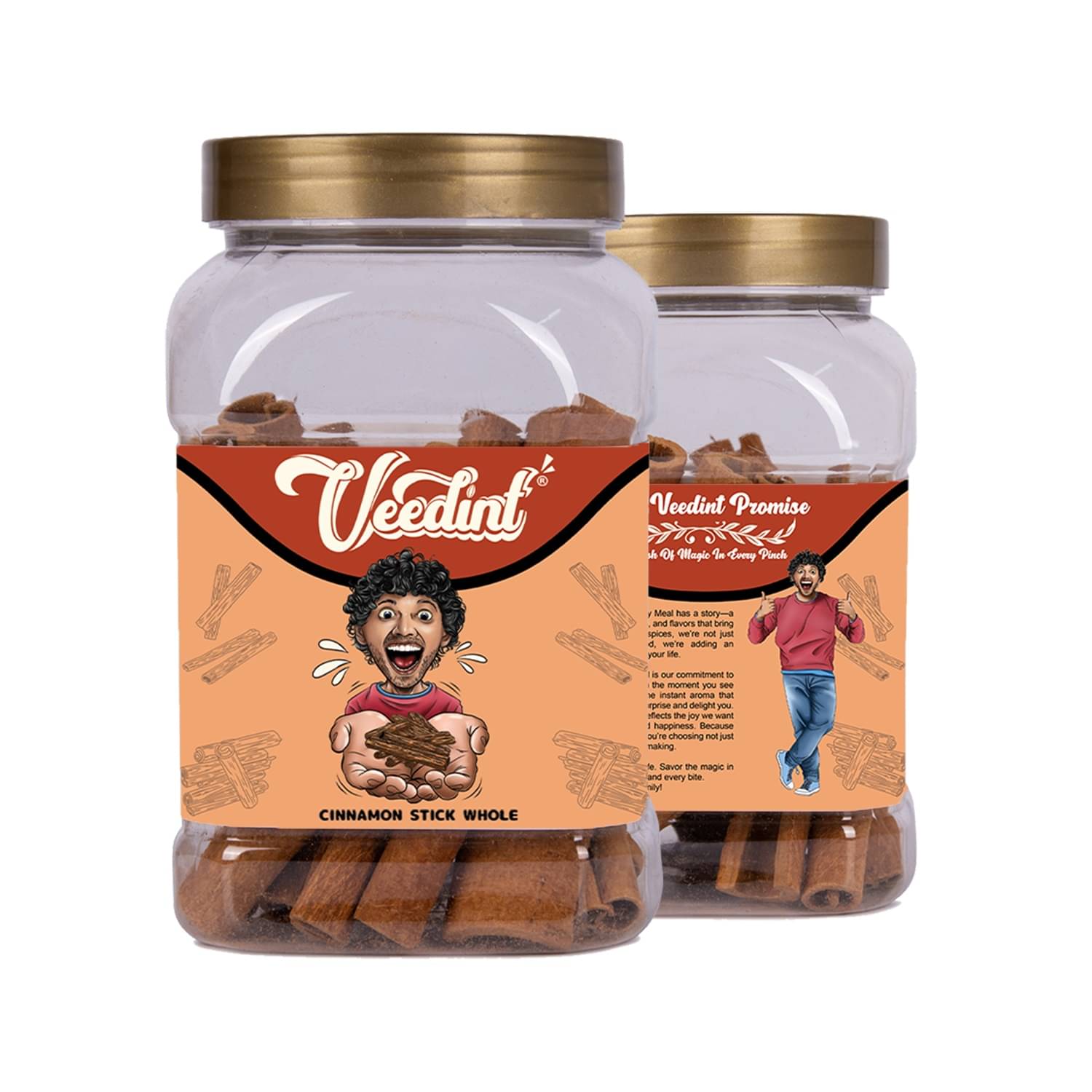 VeeDInt Cinnamon Stick Whole 100g , Dalchini Sticks, Natural 100 gm VeeDInt Cinnamon Stick Whole 100g , Dalchini Sticks, Natural 100 gm