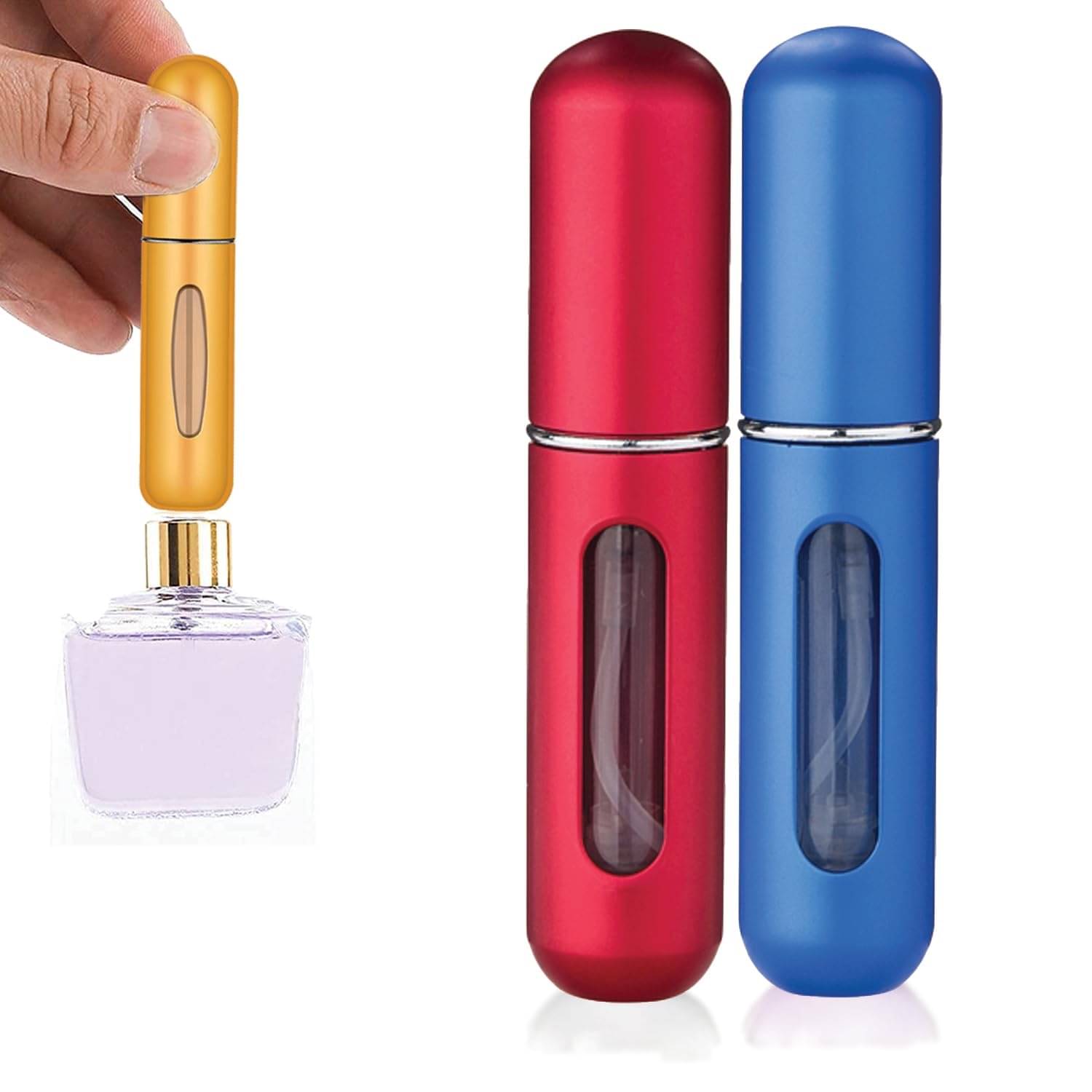 mpty Small Portable Perfume Atomizer Refillable Dispenser Container mpty Small Portable Perfume Atomizer Refillable Dispenser Container