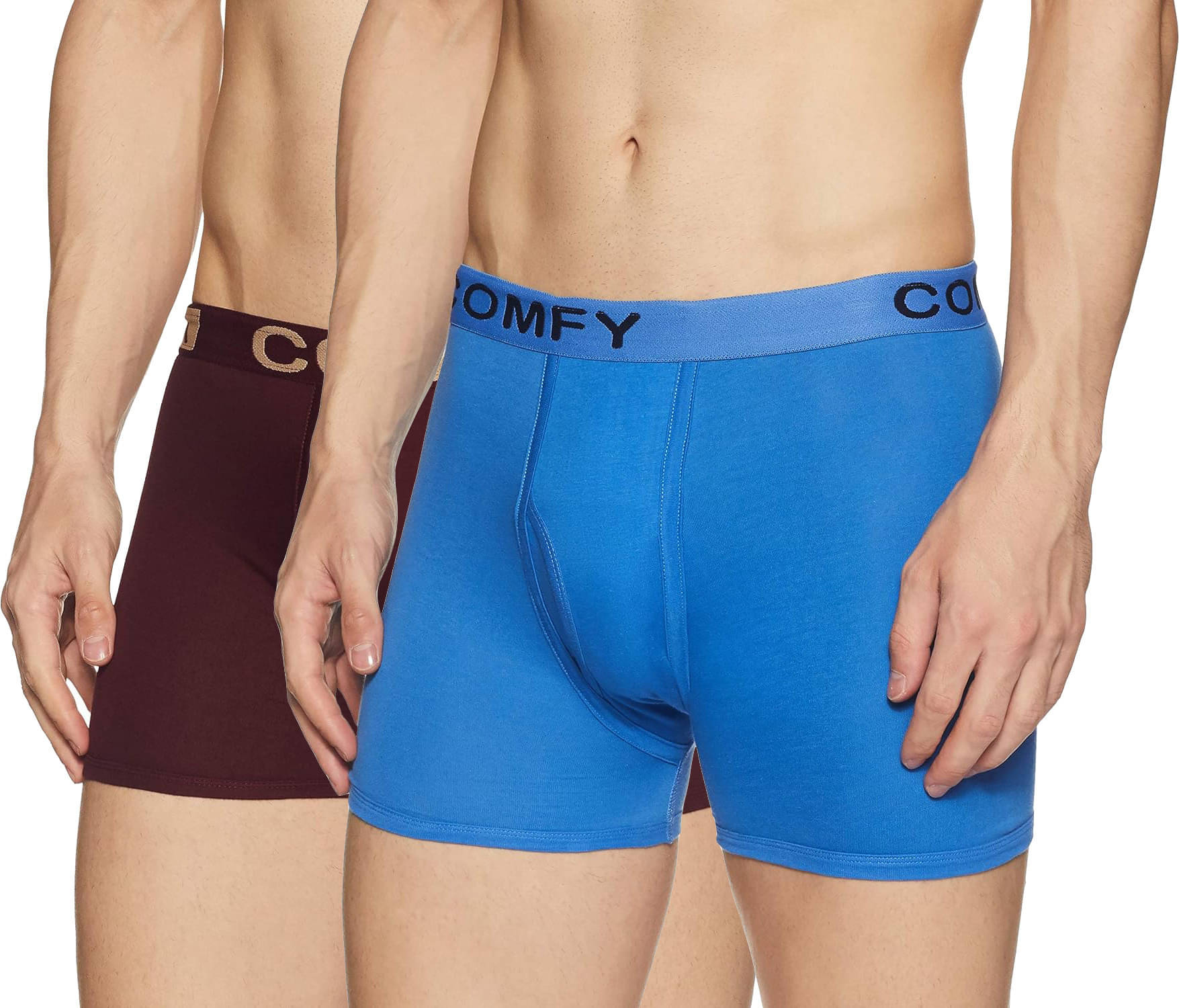     			Amul comfy Pack of 2 Cotton Trunks For Men's ( Multicolor )