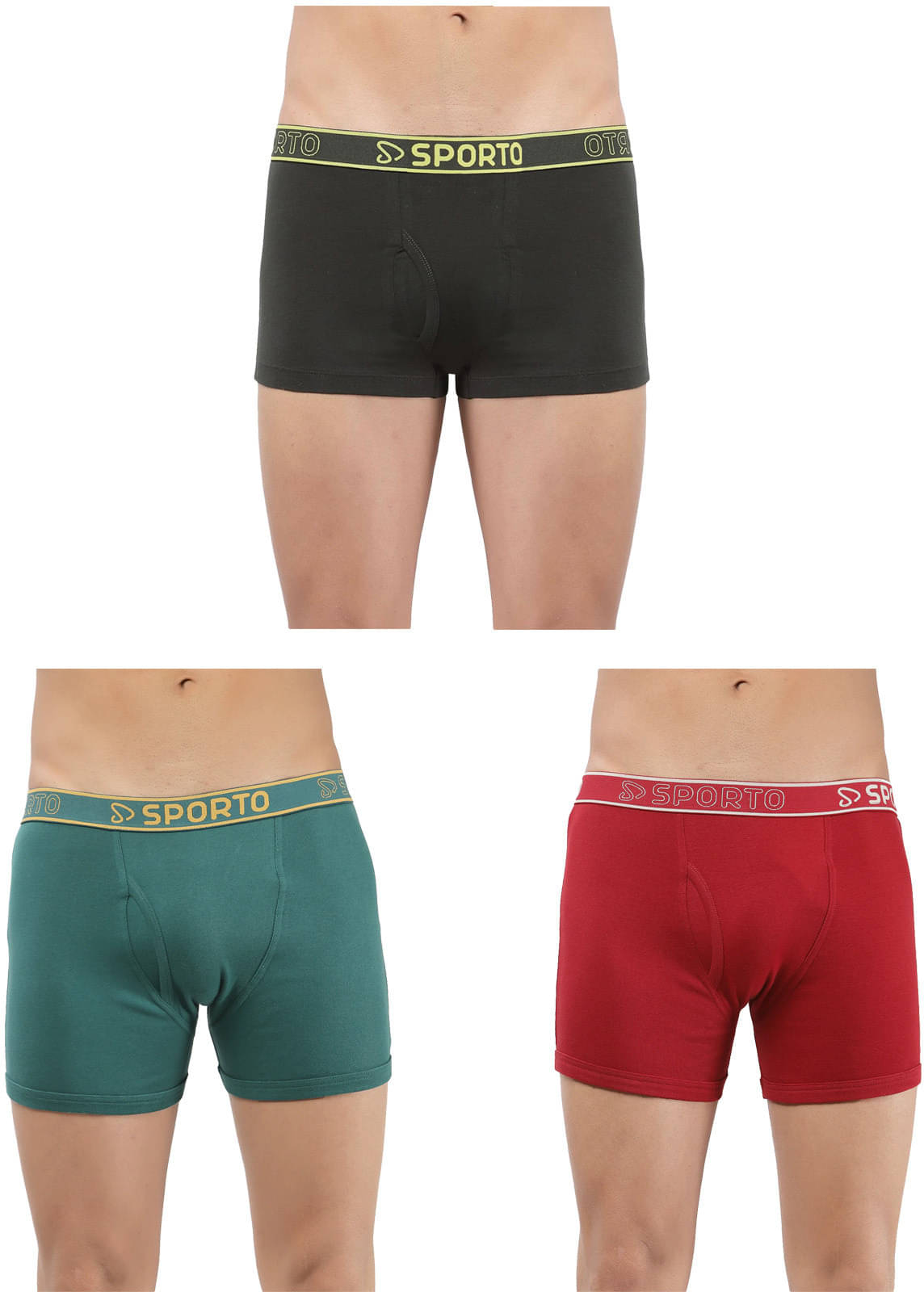 Amul comfy Pack of 3 Cotton Trunks For Men's ( Multicolor ) Amul comfy Pack of 3 Cotton Trunks For Men's ( Multicolor )