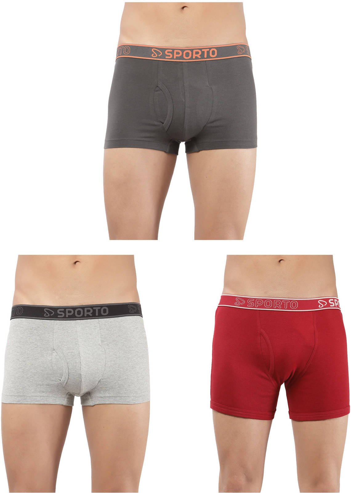 Amul comfy Pack of 3 Cotton Trunks For Men's ( Multicolor ) Amul comfy Pack of 3 Cotton Trunks For Men's ( Multicolor )
