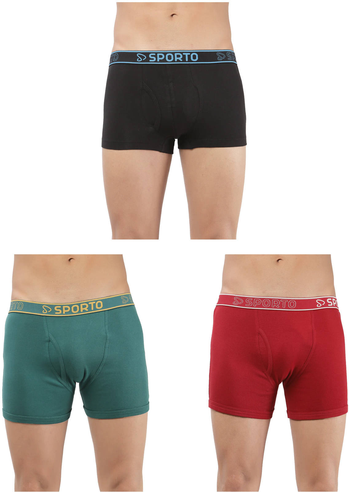 Amul comfy Pack of 3 Cotton Trunks For Men's ( Multicolor ) Amul comfy Pack of 3 Cotton Trunks For Men's ( Multicolor )