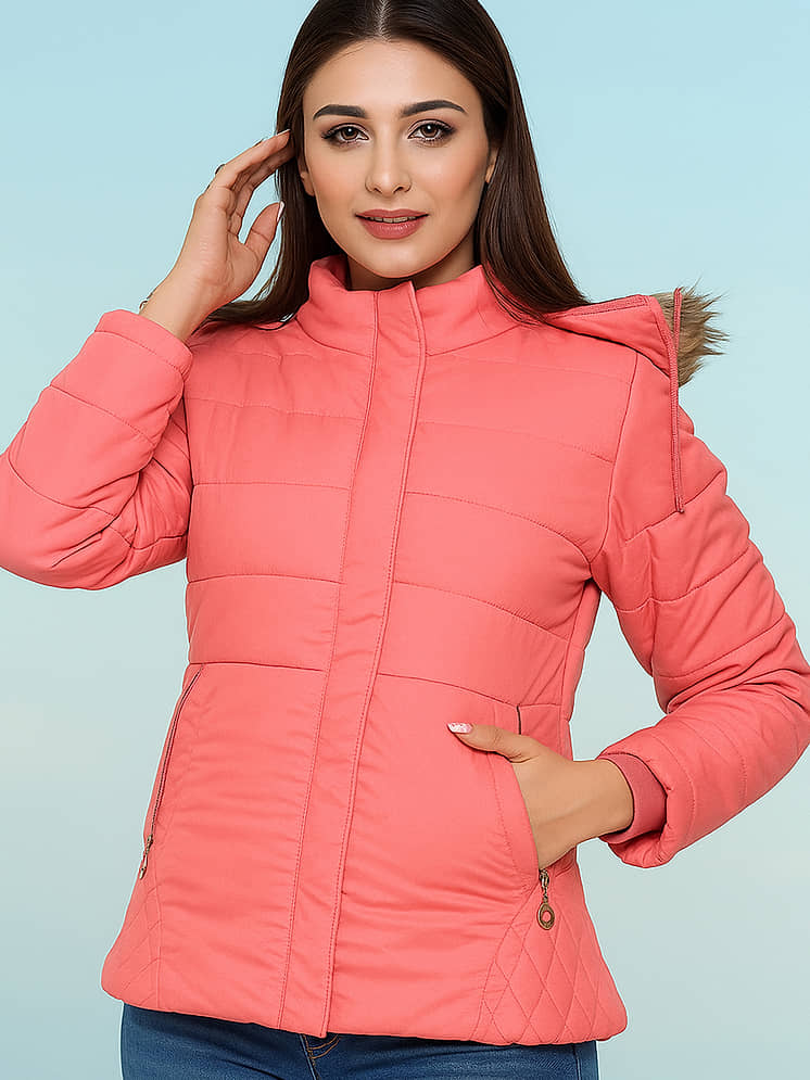 Ketch Cotton Pink Denim Jacket Pack of