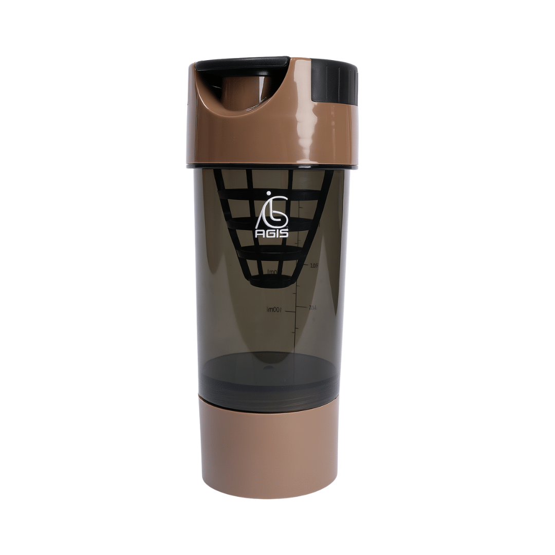 AGIS Plastic Brown 700 mL Shaker ( Pack of 1 ) AGIS Plastic Brown 700 mL Shaker ( Pack of 1 )