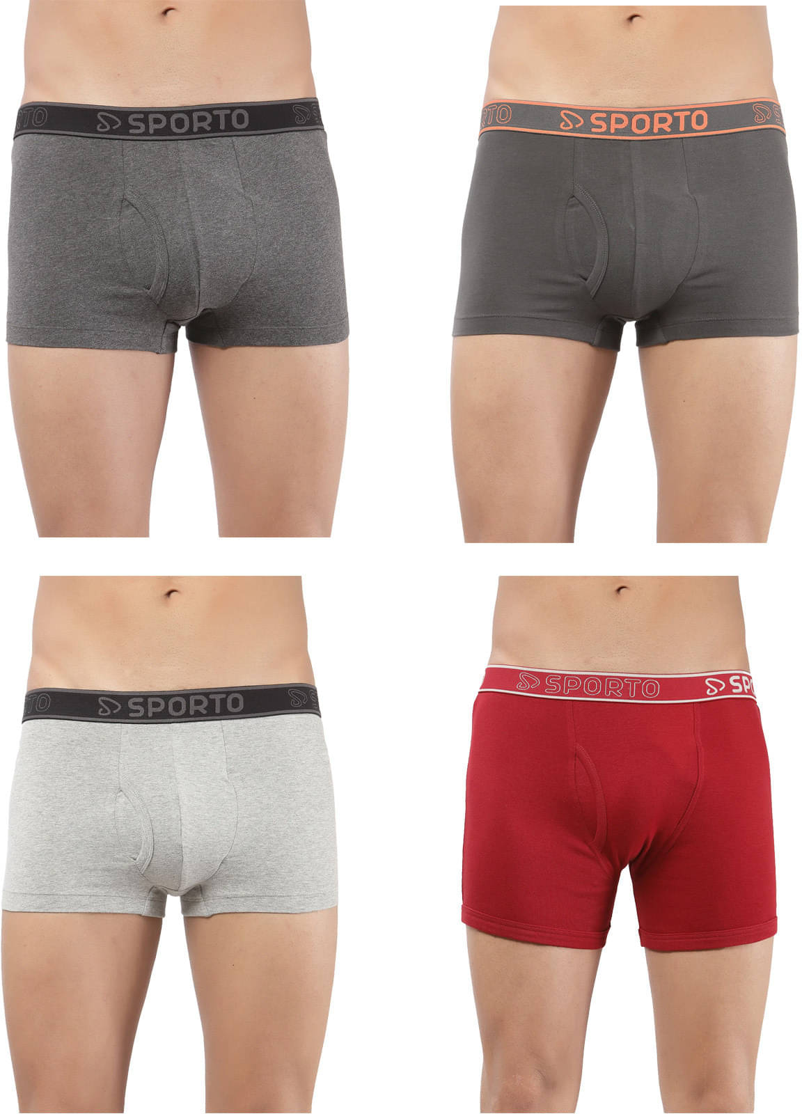 Amul comfy Pack of 4 Cotton Trunks For Men's ( Multicolor ) Amul comfy Pack of 4 Cotton Trunks For Men's ( Multicolor )