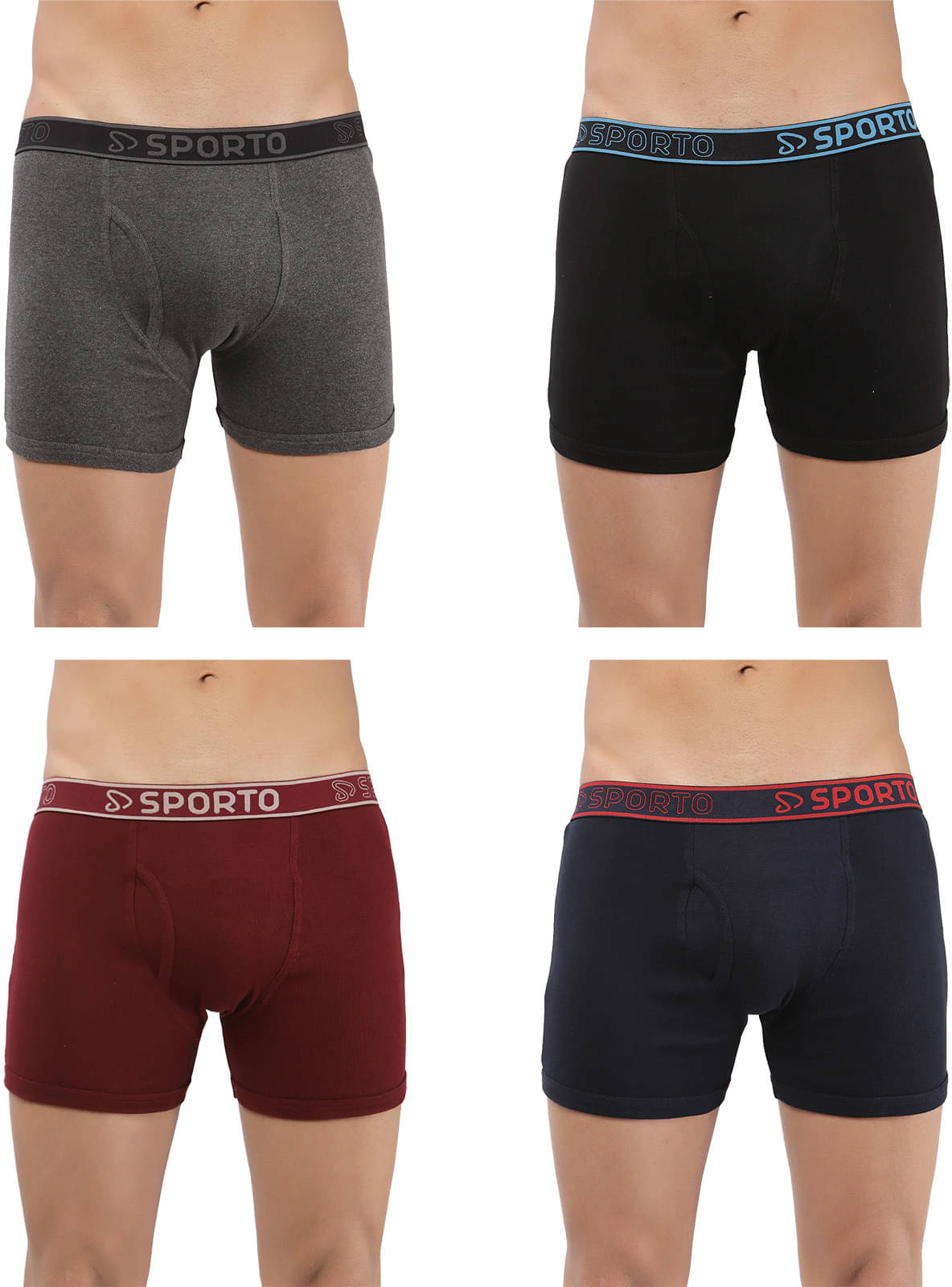 Amul comfy Pack of 4 Cotton Trunks For Men's ( Multicolor ) Amul comfy Pack of 4 Cotton Trunks For Men's ( Multicolor )