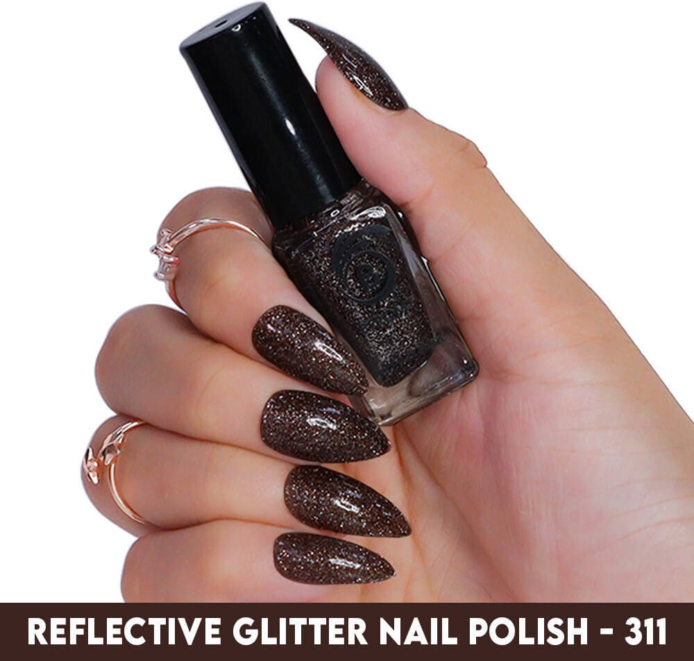    			BEROMT Brown Nail Polish 15 ( Pack of 1 )