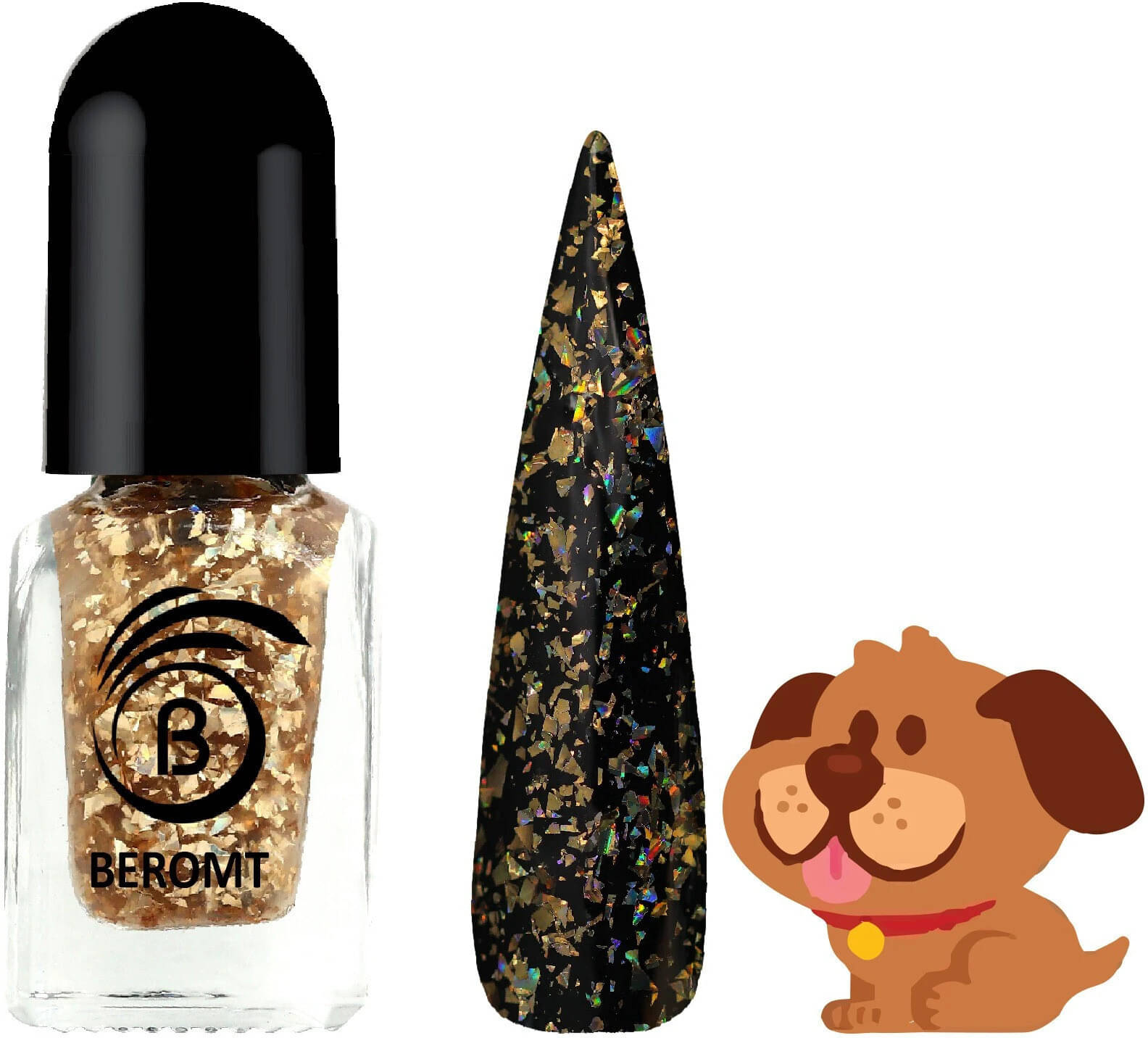     			BEROMT Silver Nail Polish 10 ( Pack of 1 )