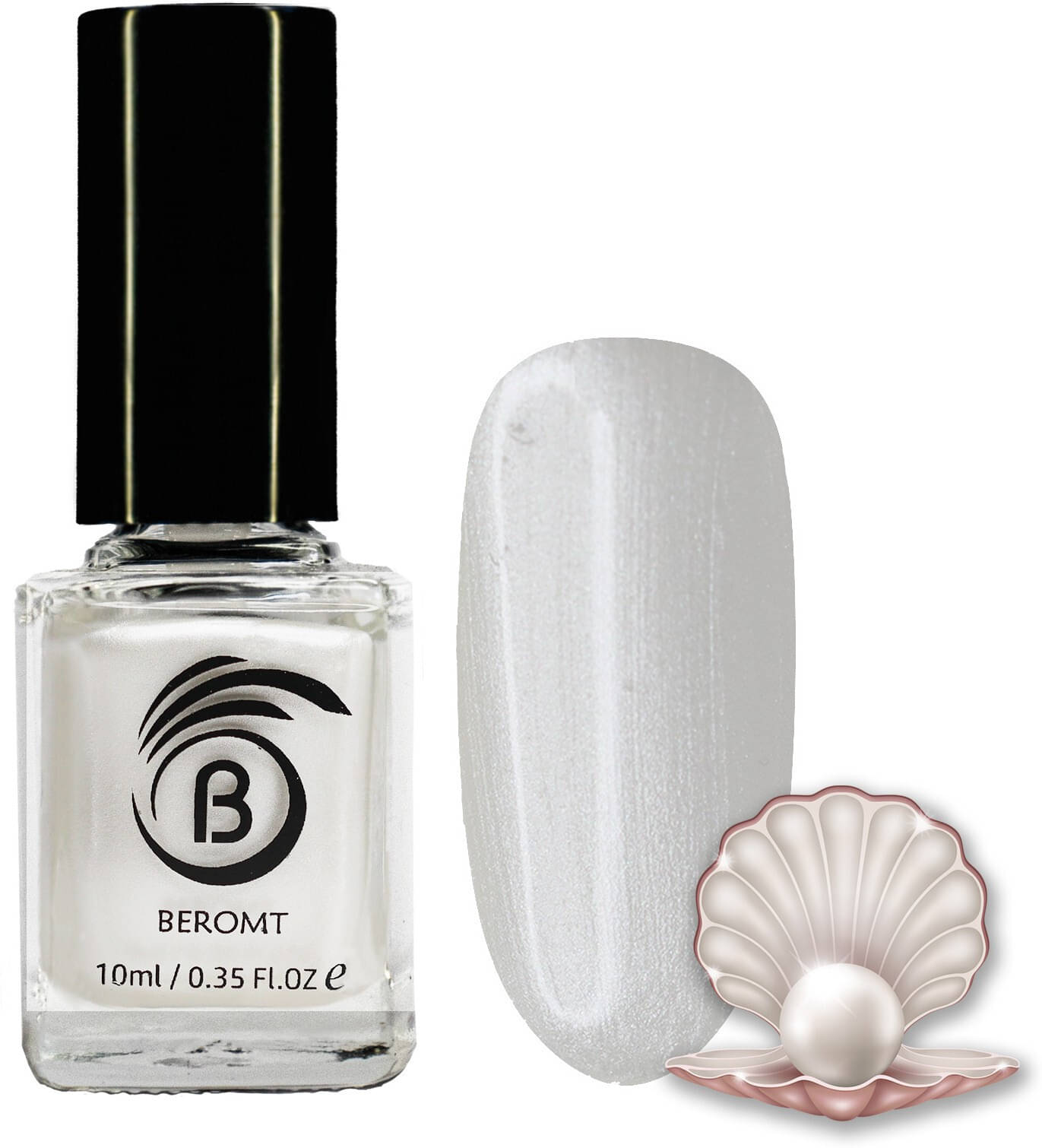     			BEROMT White Nail Polish 20 ( Pack of 1 )