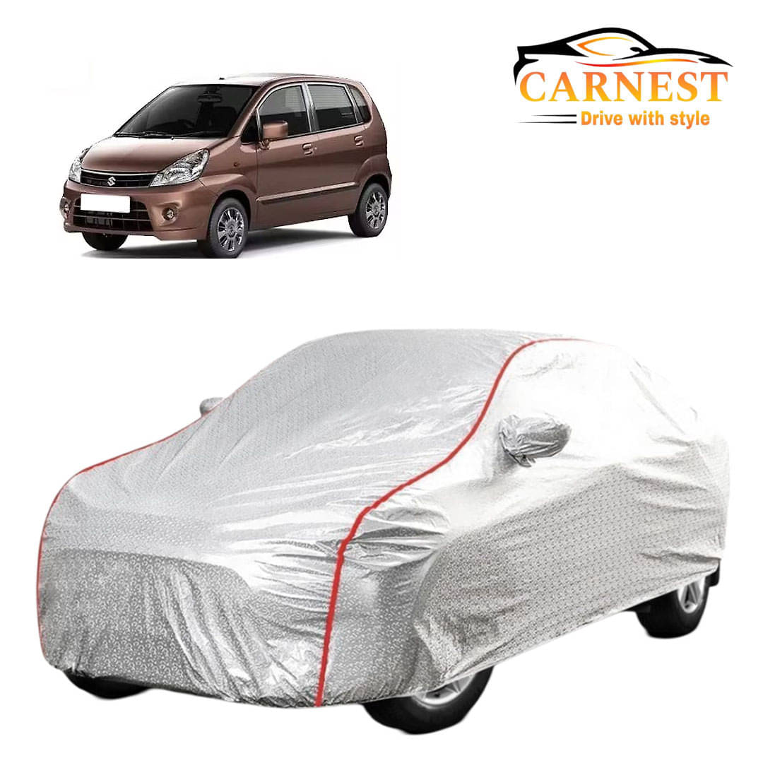     			CARNEST Car Body Cover for Maruti Estilo [2006-2009] With Mirror Pocket ( Pack of 1 ) , Silver