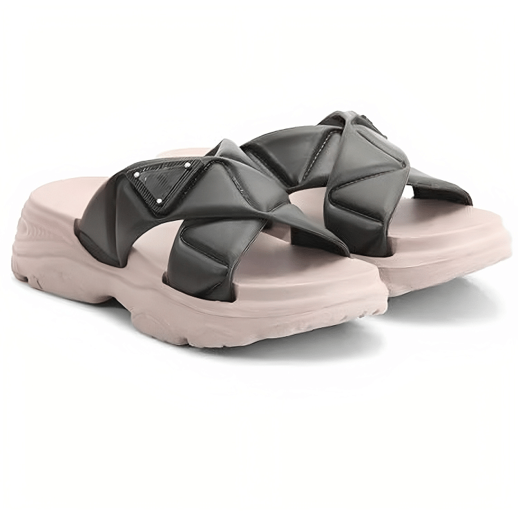     			Heliz Amiro Green Women's Slipper