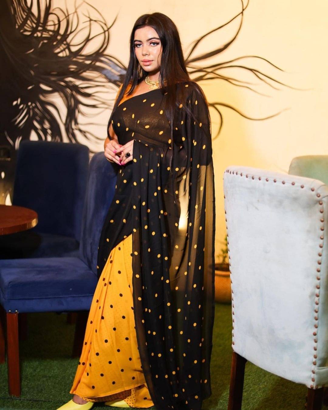 Kashvi Sarees Georgette Printed Ilkal Saree With Unstitched Blouse Piece ( YELLOW ) Kashvi Sarees Georgette Printed Ilkal Saree With Unstitched Blouse Piece ( YELLOW )