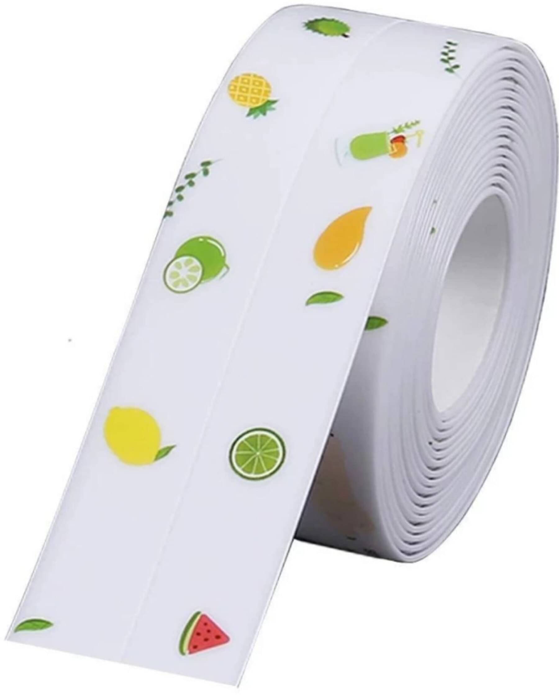     			Kshop Waterproof Tape for Kitchen Sink Oil Proof Caulk Kitchen Sink Tape Waterproof for Corner Caulk Self Adhesive Sealing Tape Gap Sealer for Platform Bathroom