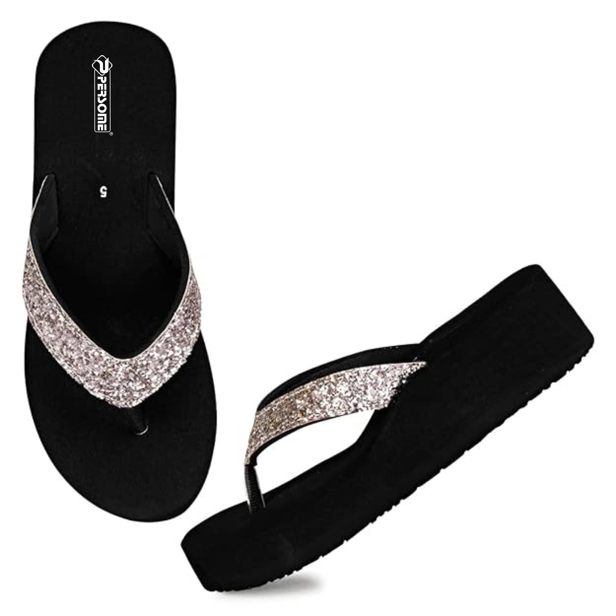     			Persome Gray Women's Flats