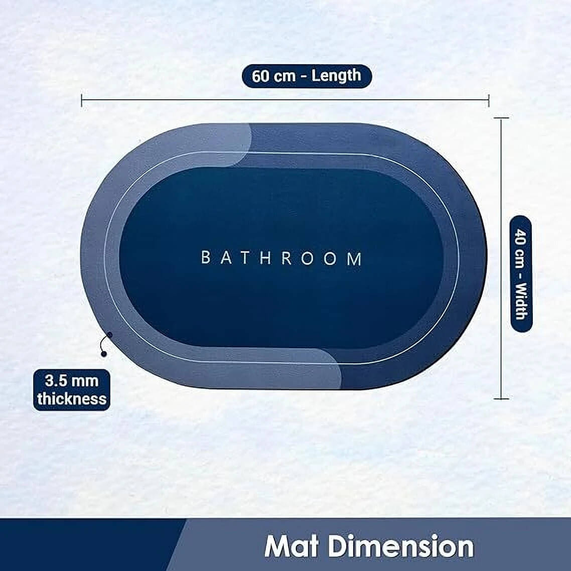 xwipe Regular Rubber Bath Mat Other Sizes cm ( Pack of 1 ) - Multicolor xwipe Regular Rubber Bath Mat Other Sizes cm ( Pack of 1 ) - Multicolor