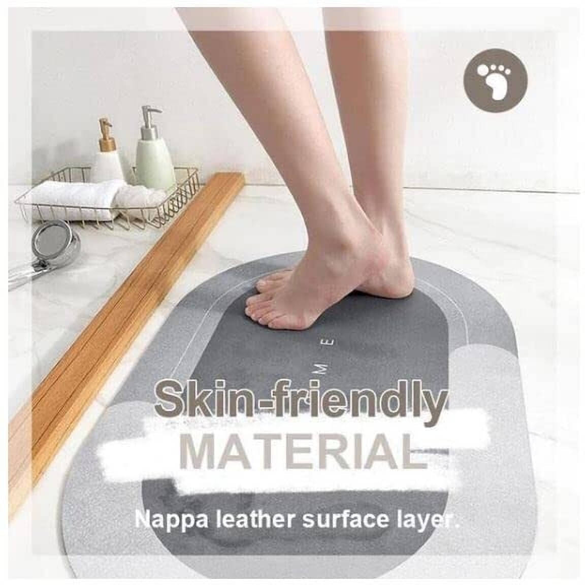 xwipe Regular Rubber Bath Mat Other Sizes cm ( Pack of 1 ) - Multicolor xwipe Regular Rubber Bath Mat Other Sizes cm ( Pack of 1 ) - Multicolor