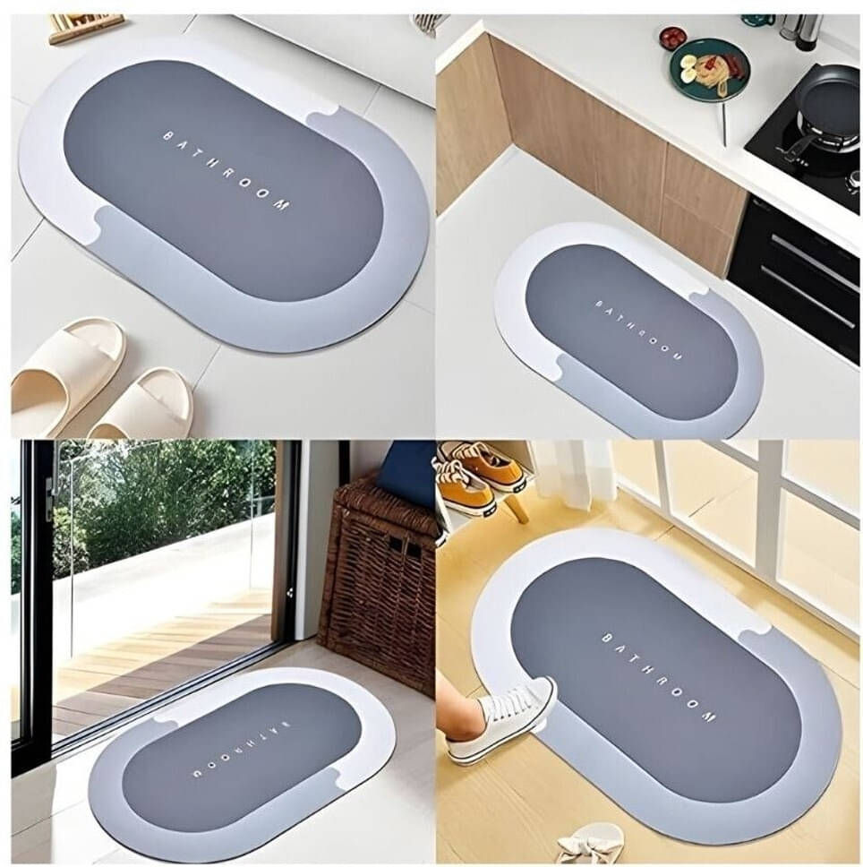 xwipe Regular Rubber Bath Mat Other Sizes cm ( Pack of 1 ) - Multicolor xwipe Regular Rubber Bath Mat Other Sizes cm ( Pack of 1 ) - Multicolor