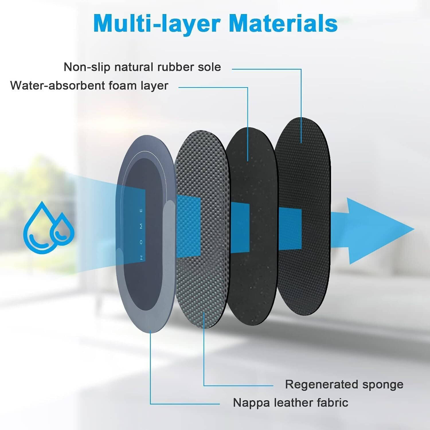     			xwipe Regular Rubber Bath Mat Other Sizes cm ( Pack of 1 ) - Multicolor