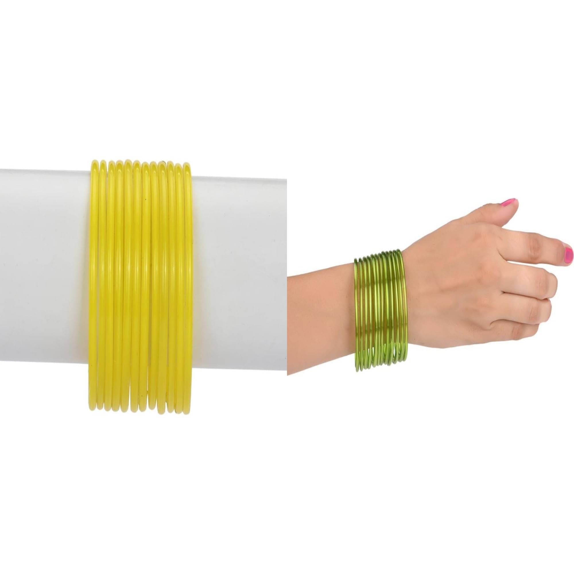     			AFAST Multicolor Bangle Set ( Pack of 2 )