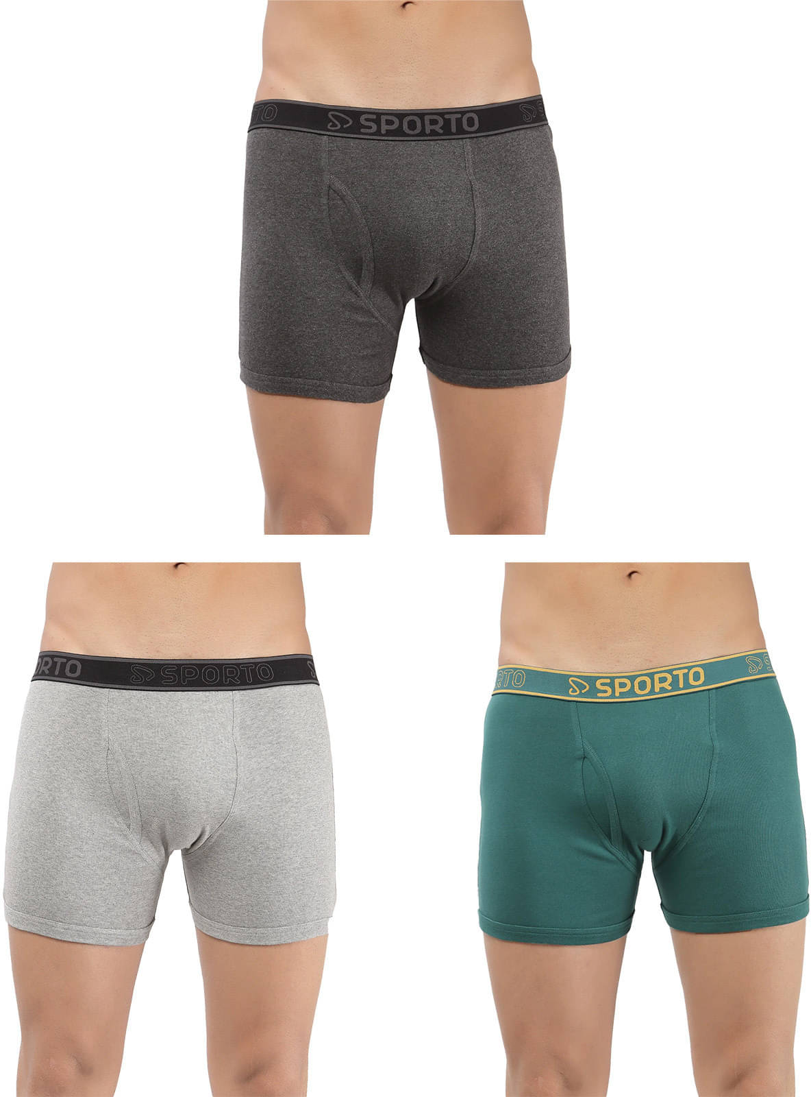 Amul comfy Pack of 3 Cotton Trunks For Men's ( Multicolor ) Amul comfy Pack of 3 Cotton Trunks For Men's ( Multicolor )