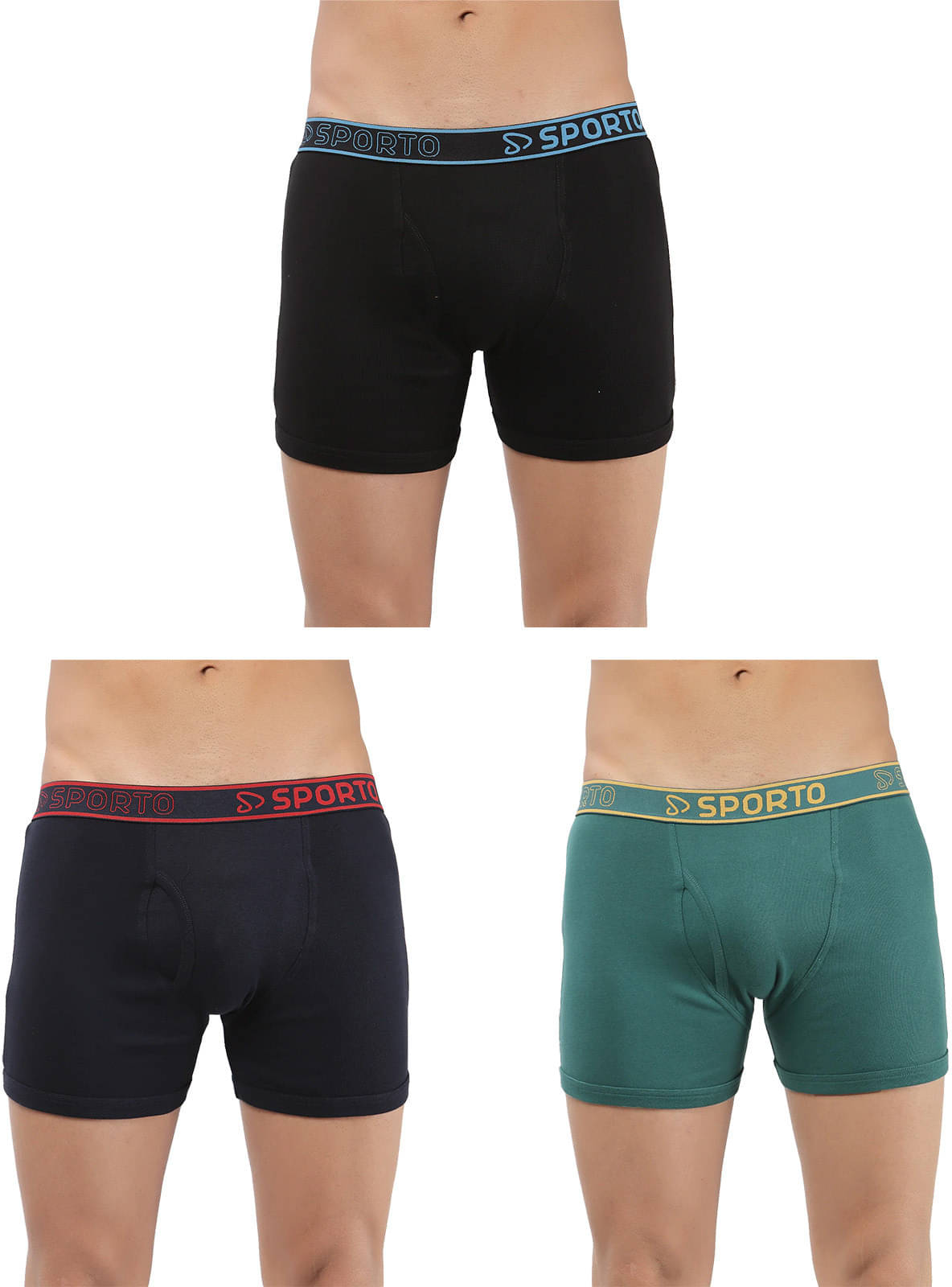 Amul comfy Pack of 3 Cotton Trunks For Men's ( Multicolor ) Amul comfy Pack of 3 Cotton Trunks For Men's ( Multicolor )
