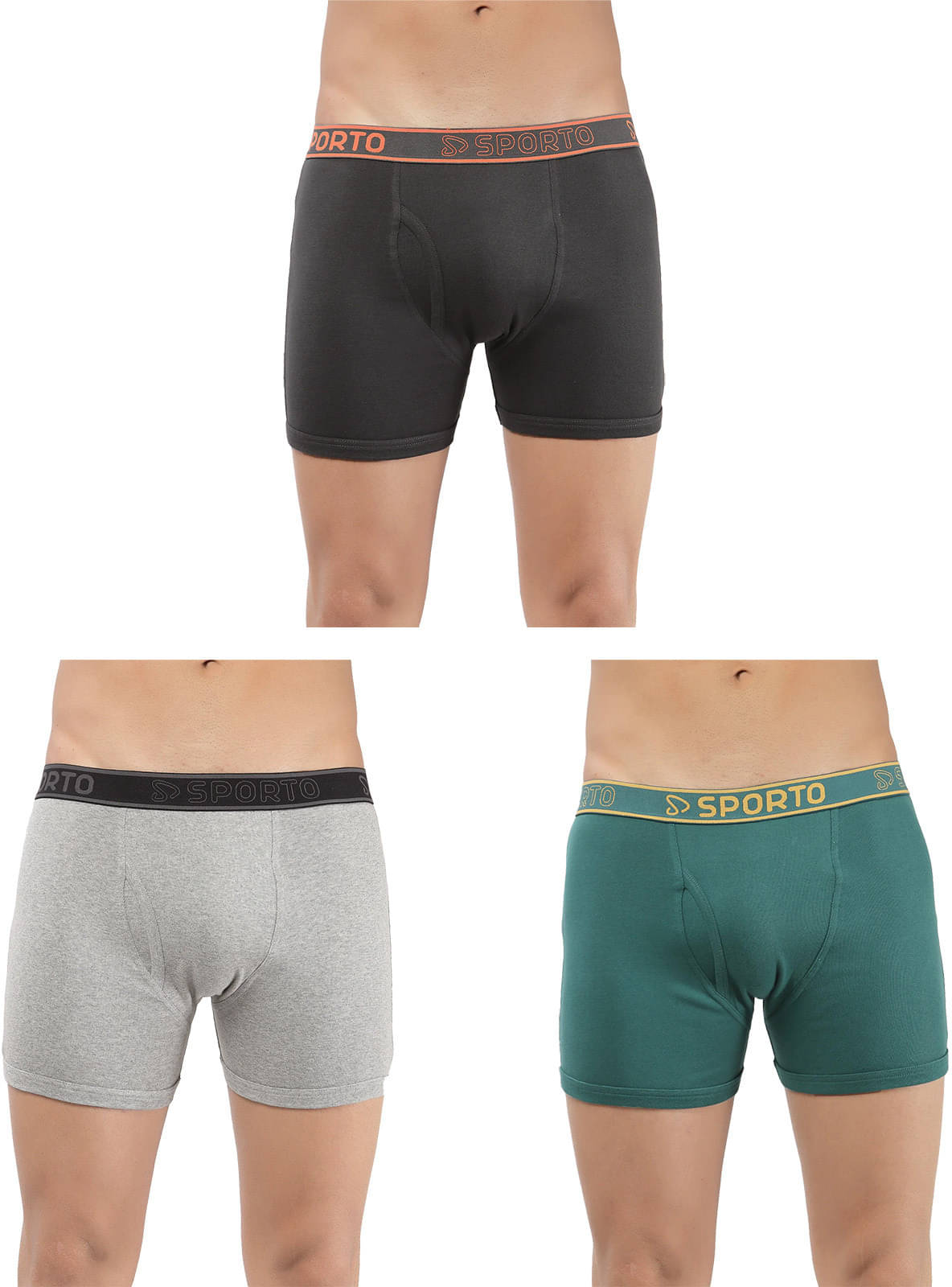 Amul comfy Pack of 3 Cotton Trunks For Men's ( Multicolor ) Amul comfy Pack of 3 Cotton Trunks For Men's ( Multicolor )