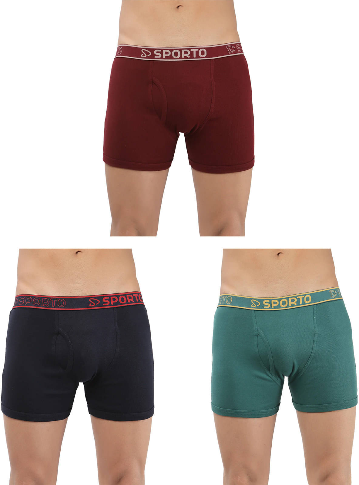 Amul comfy Pack of 3 Cotton Trunks For Men's ( Multicolor ) Amul comfy Pack of 3 Cotton Trunks For Men's ( Multicolor )