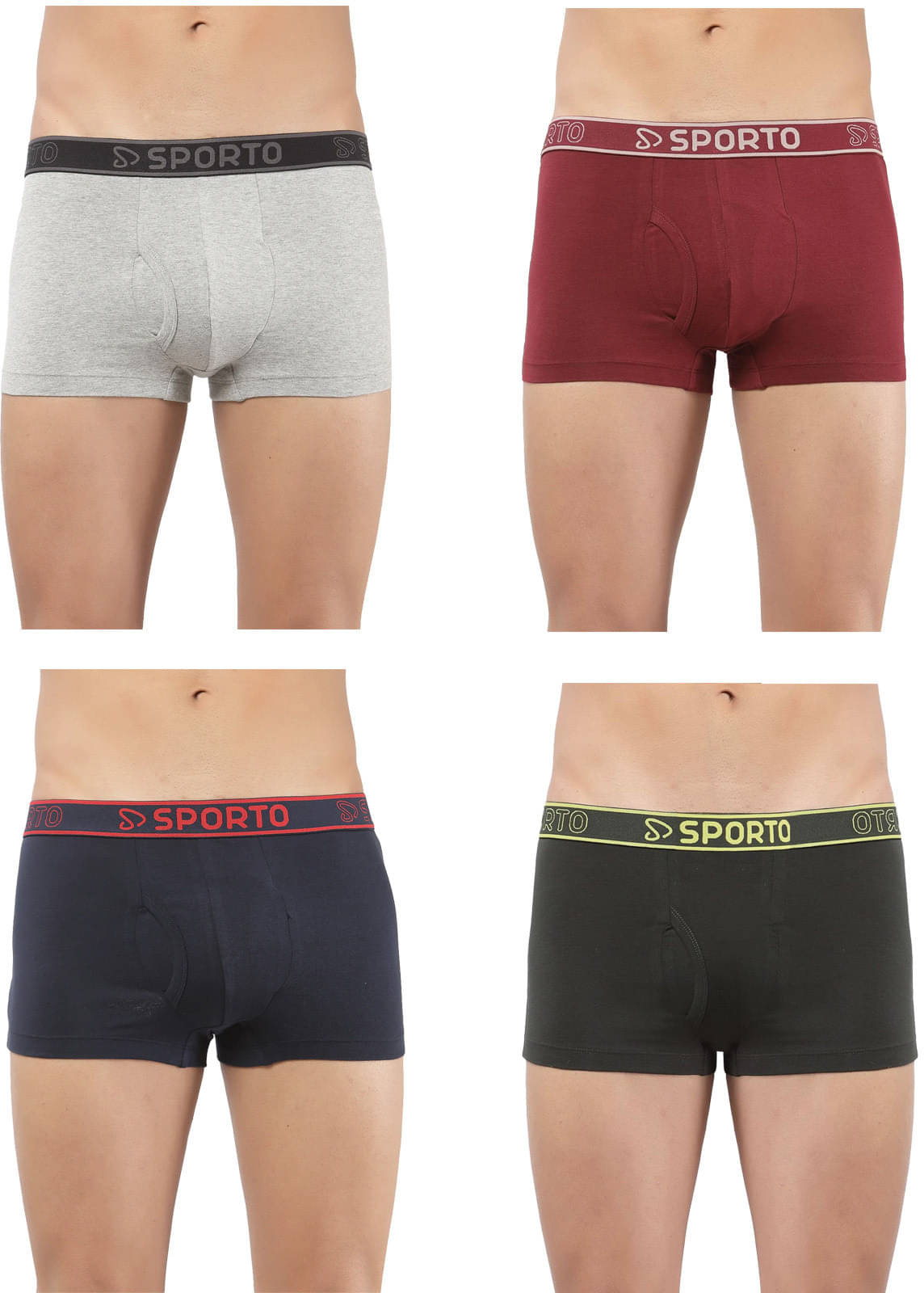Amul comfy Pack of 4 Cotton Trunks For Men's ( Multicolor ) Amul comfy Pack of 4 Cotton Trunks For Men's ( Multicolor )