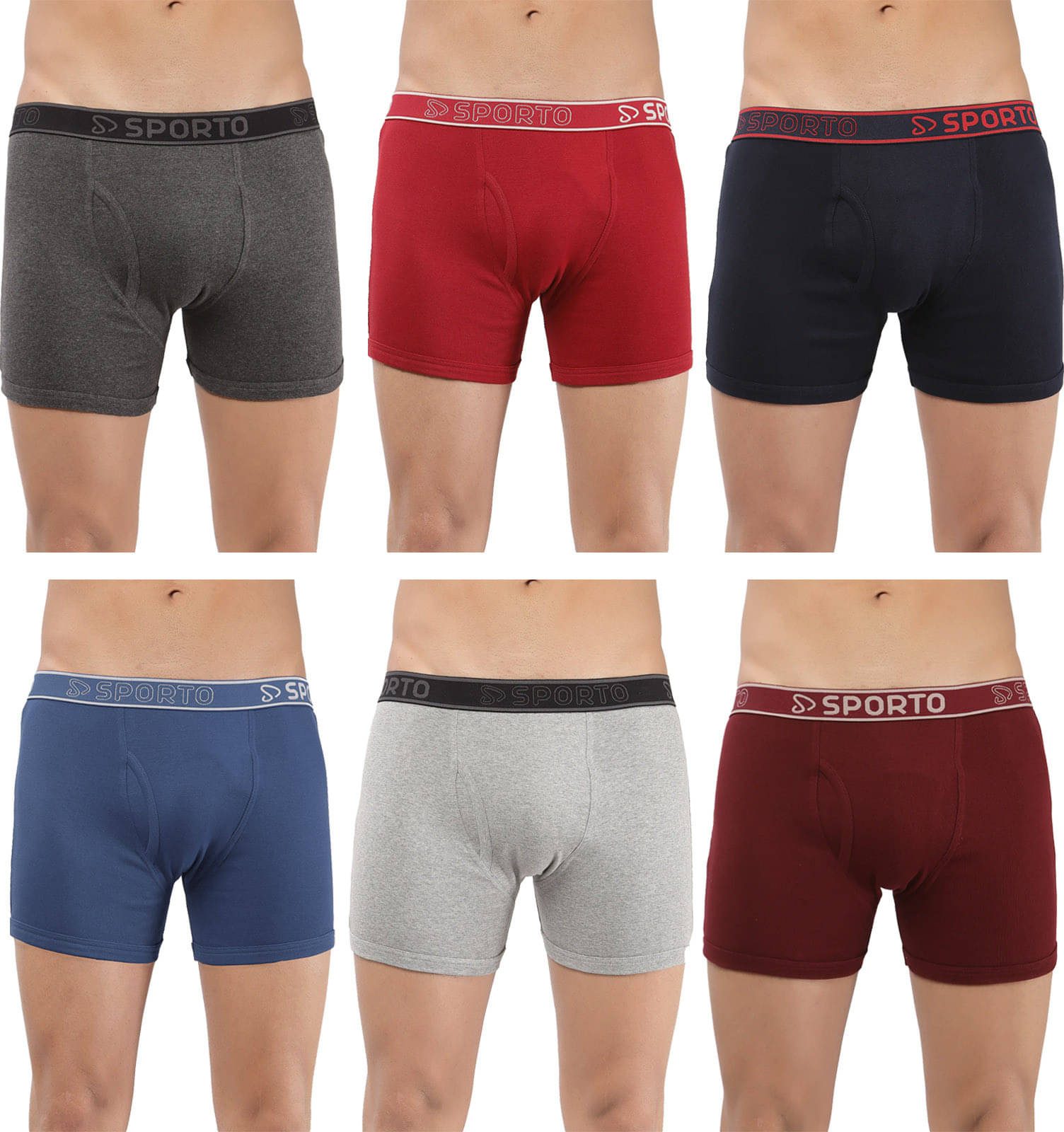 Amul comfy Pack of 6 Cotton Trunks For Men's ( Multicolor ) Amul comfy Pack of 6 Cotton Trunks For Men's ( Multicolor )