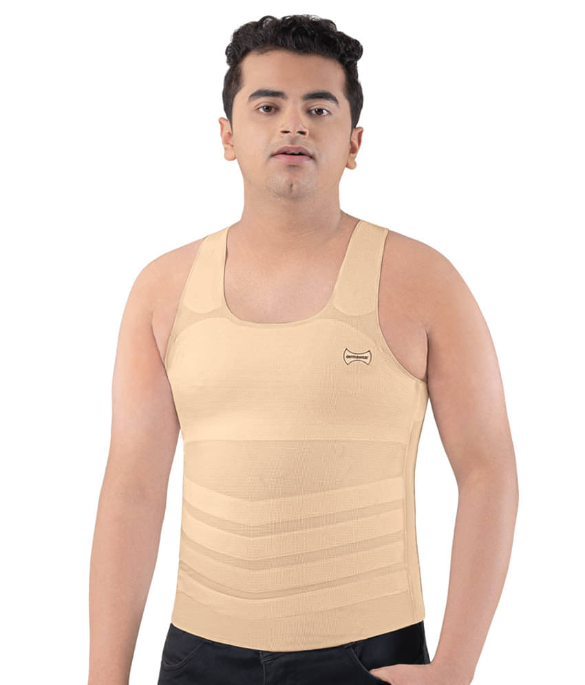     			Dermawear Pack of 1 Men's Tummy Shaper ( Beige )