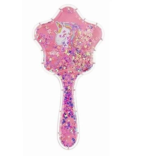     			Freedy 1 Cute & Latest Unicorn Massage Hairbrush 3D Unicorn Kids Hair Brush/Hair Comb(SET OF 1)