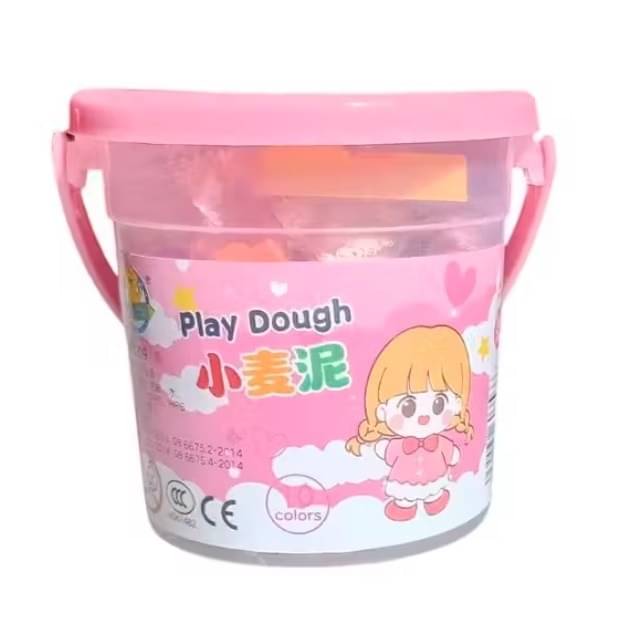     			Freedy Magic Dough Set of 10Pc Assorted Colorful Play Dough for Kids Art Clay  (300 g)