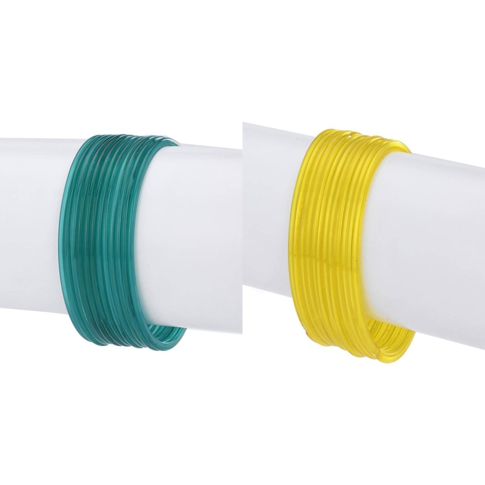 Somil Multicolor Bangle Set ( Pack of 2 ) Somil Multicolor Bangle Set ( Pack of 2 )