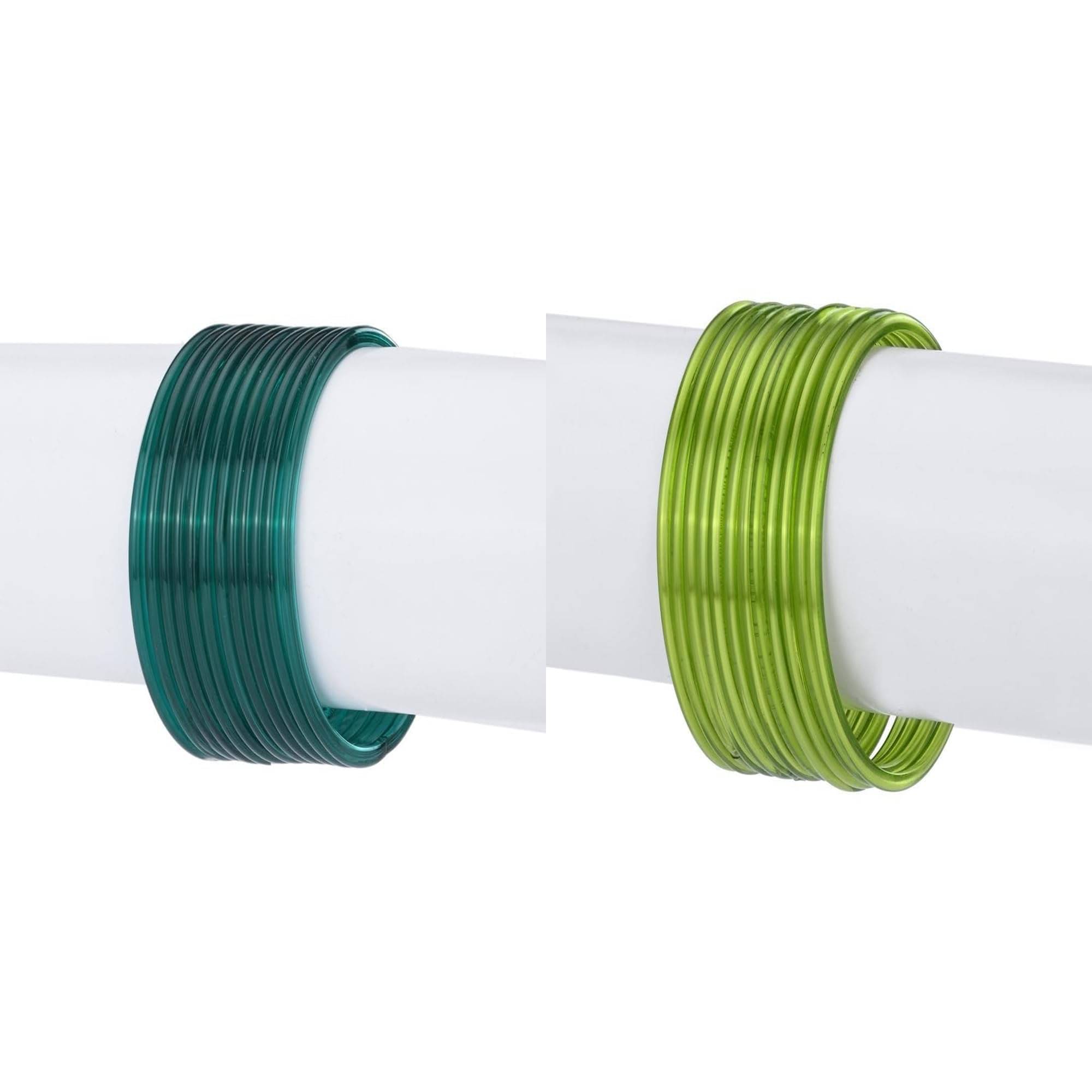 Somil Multicolor Bangle Set ( Pack of 2 )     			Somil Multicolor Bangle Set ( Pack of 2 )