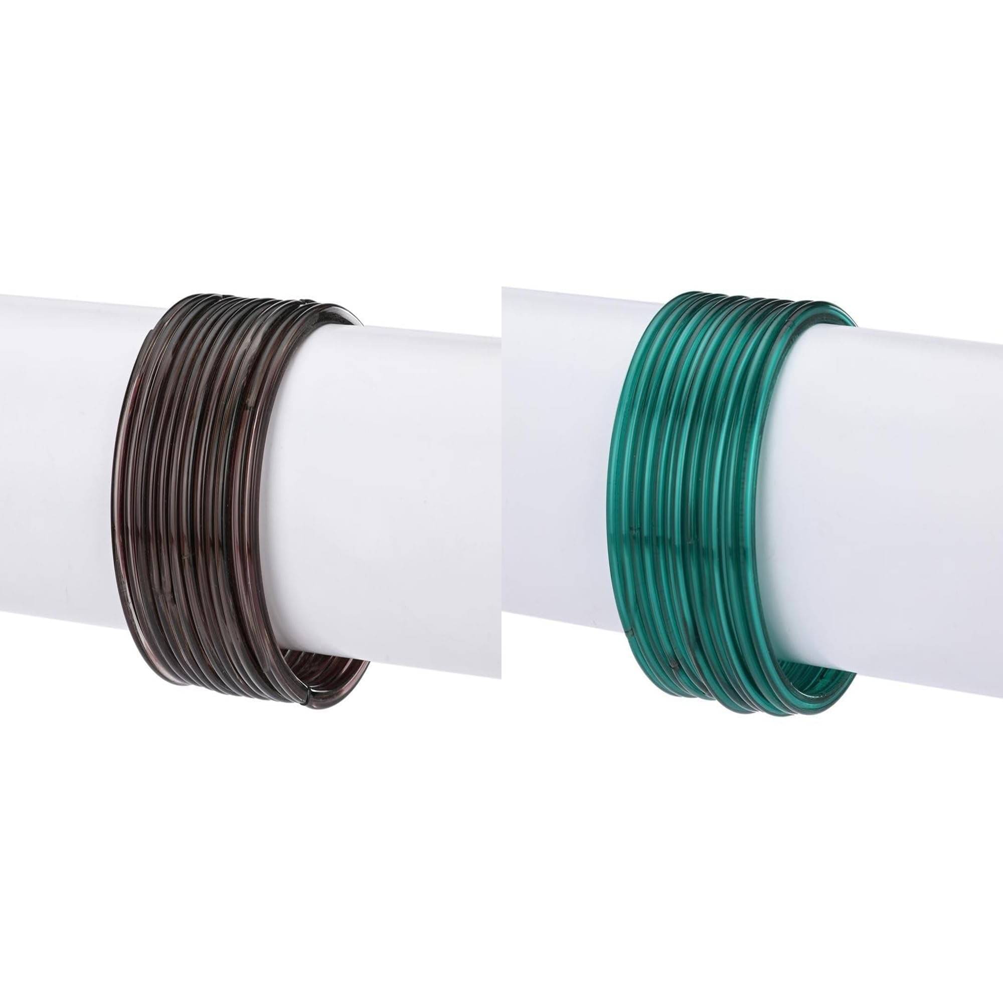     			Somil Multicolor Bangle Set ( Pack of 2 )