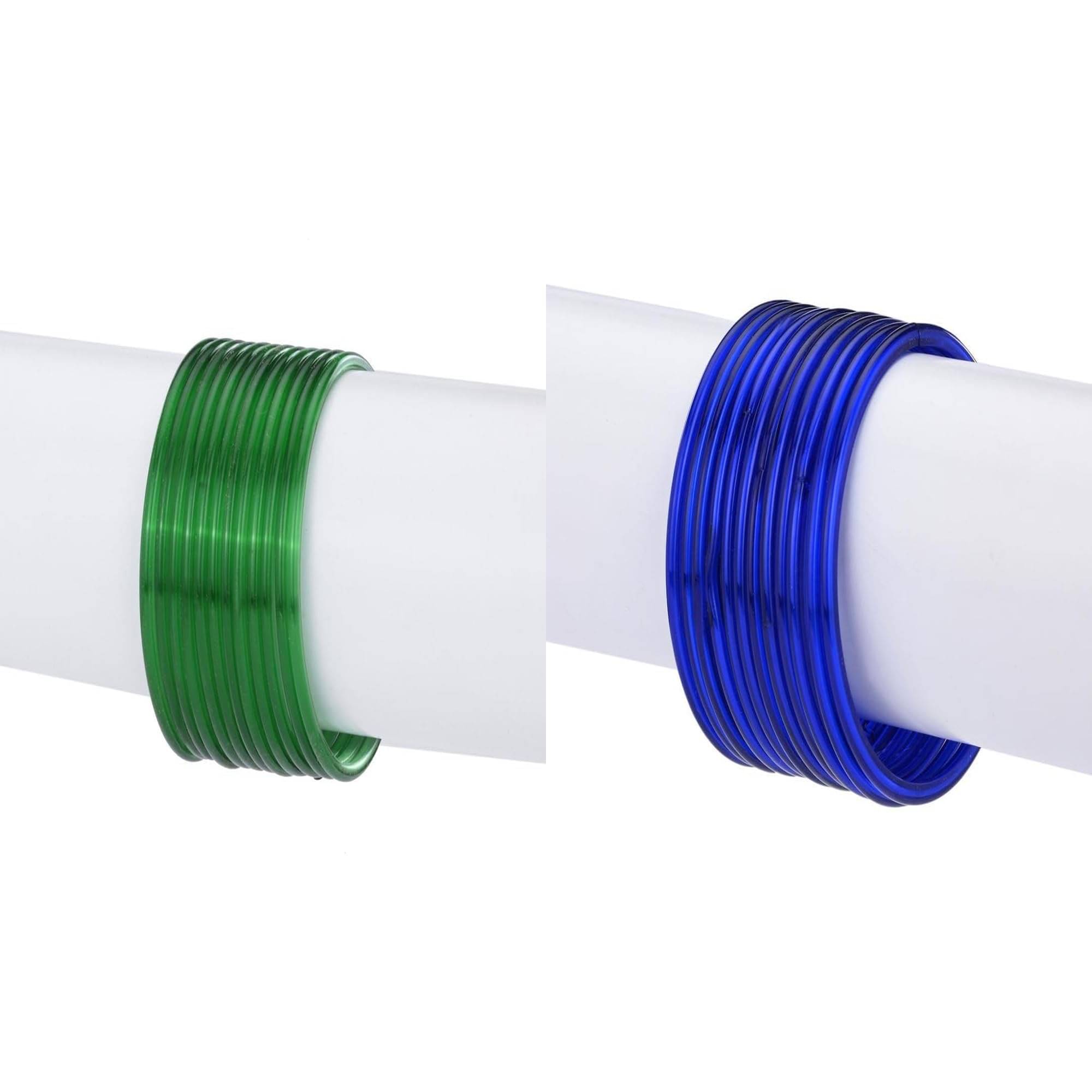     			Somil Multicolor Bangle Set ( Pack of 2 )