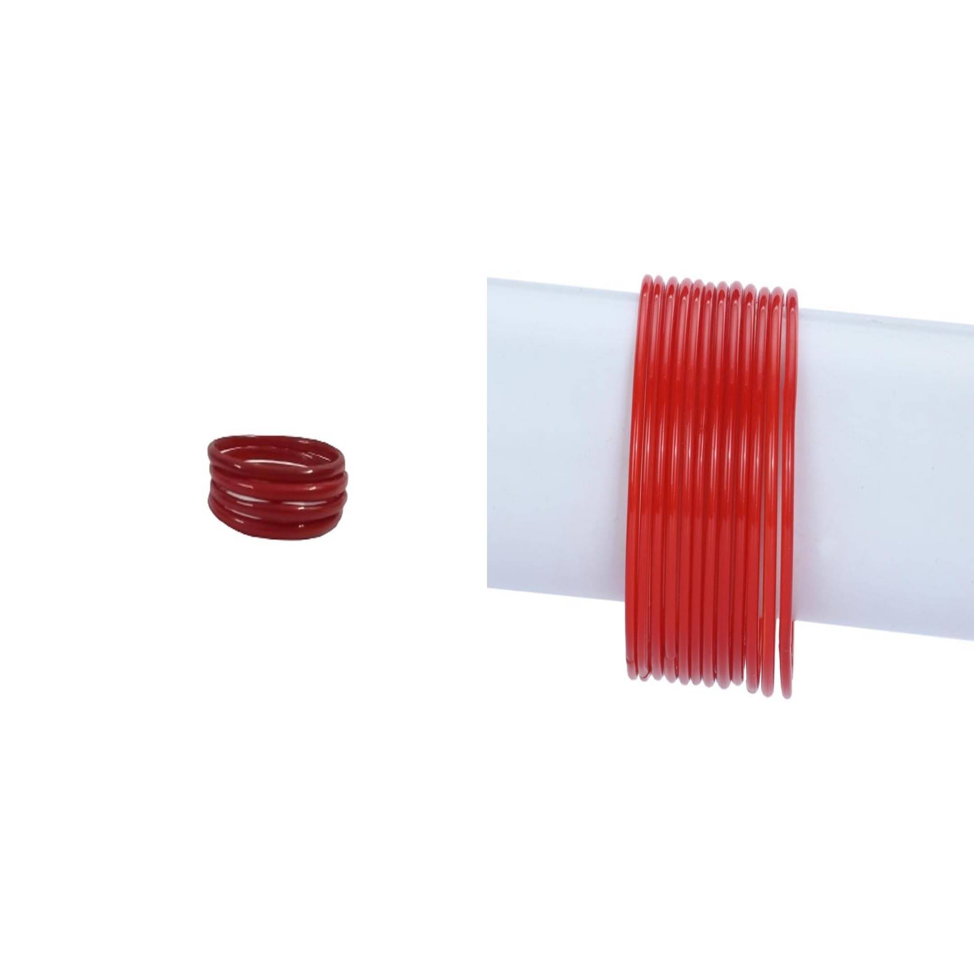 Somil Multicolor Bangle Set ( Pack of 2 ) Somil Multicolor Bangle Set ( Pack of 2 )