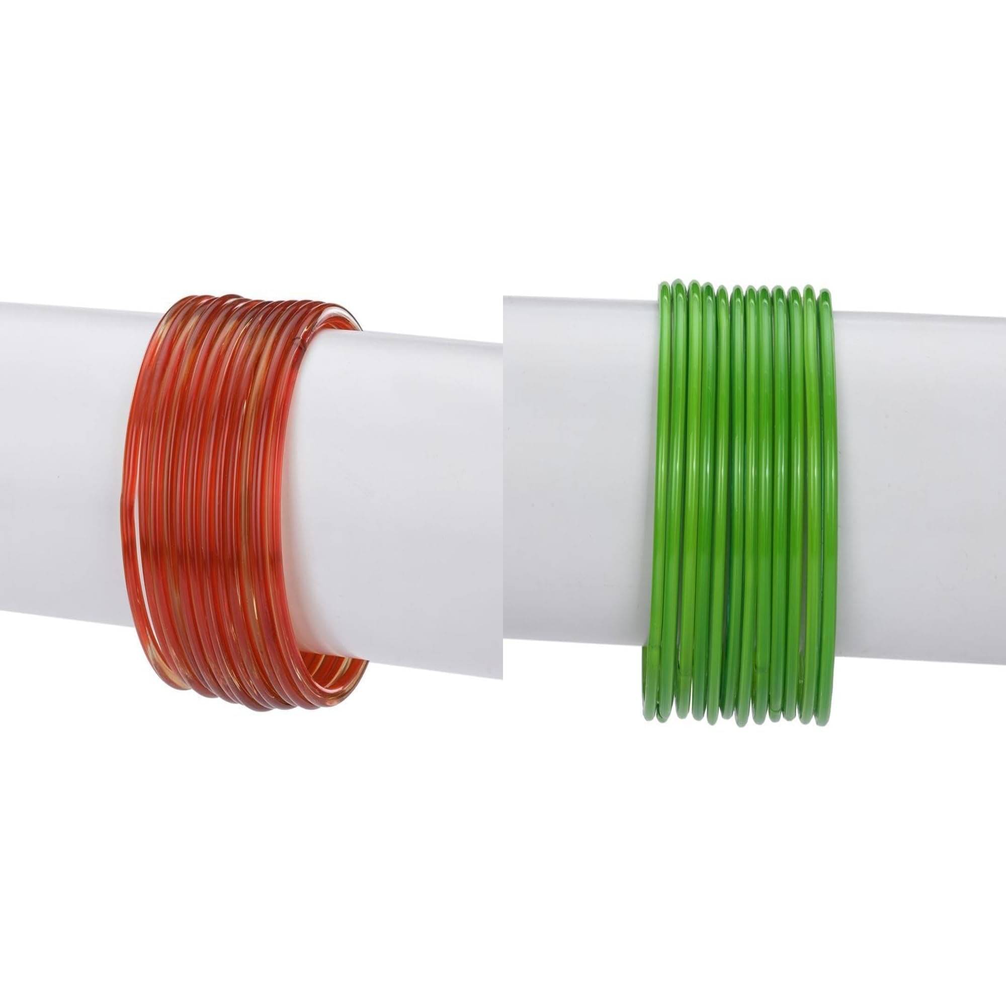     			1st Time Multicolor Bangle Set ( Pack of 2 )