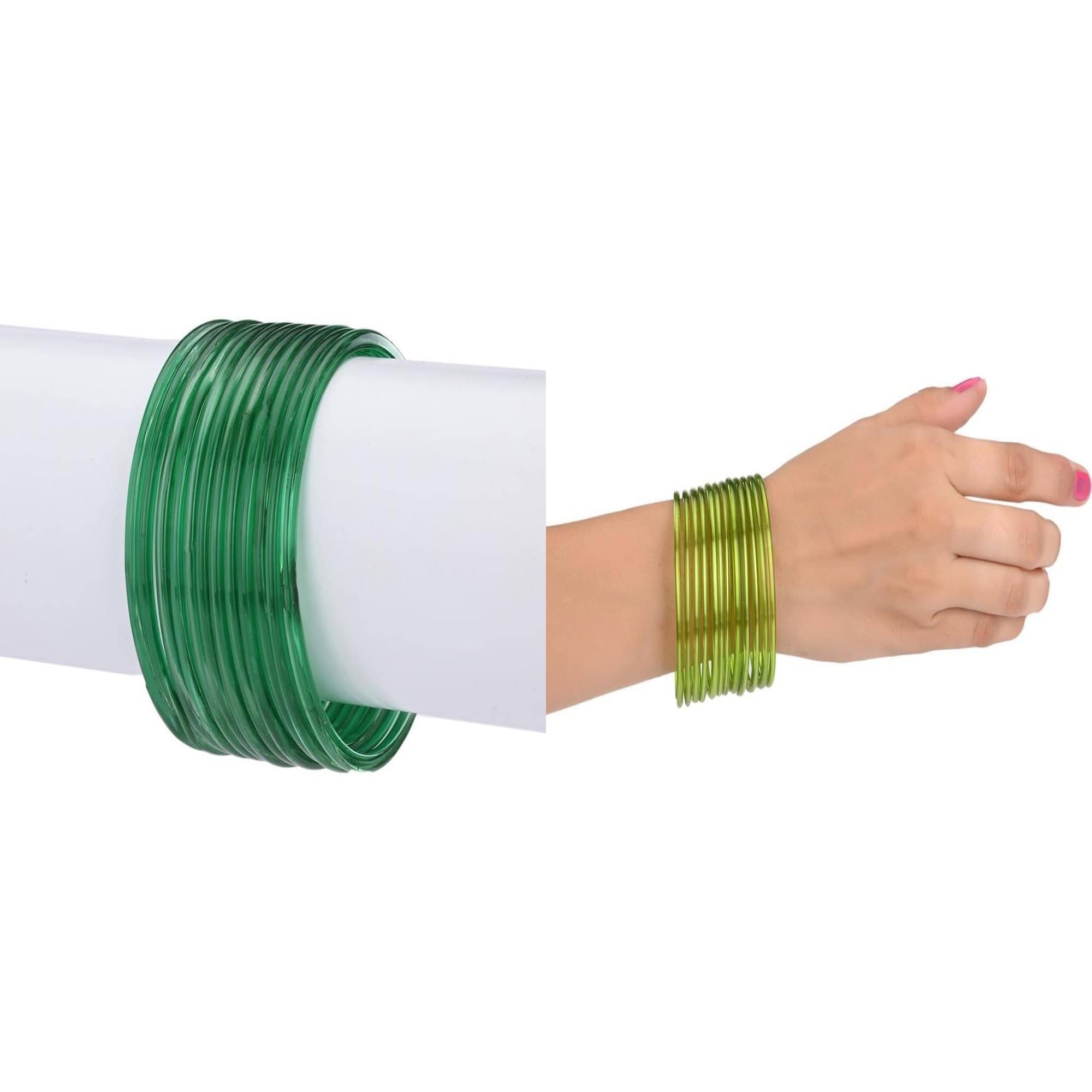 1st Time Multicolor Bangle Set ( Pack of 2 ) 1st Time Multicolor Bangle Set ( Pack of 2 )