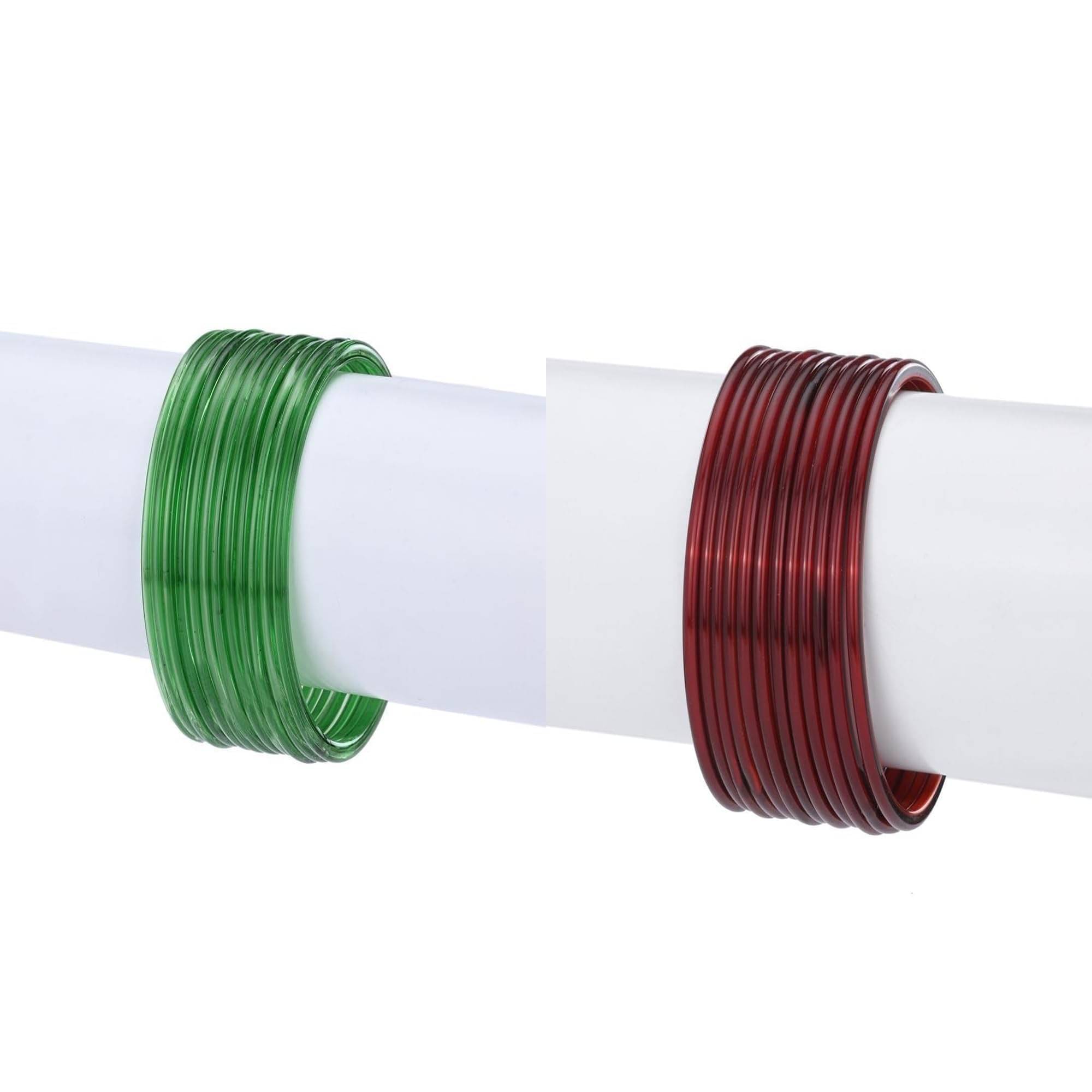     			1st Time Multicolor Bangle Set ( Pack of 2 )