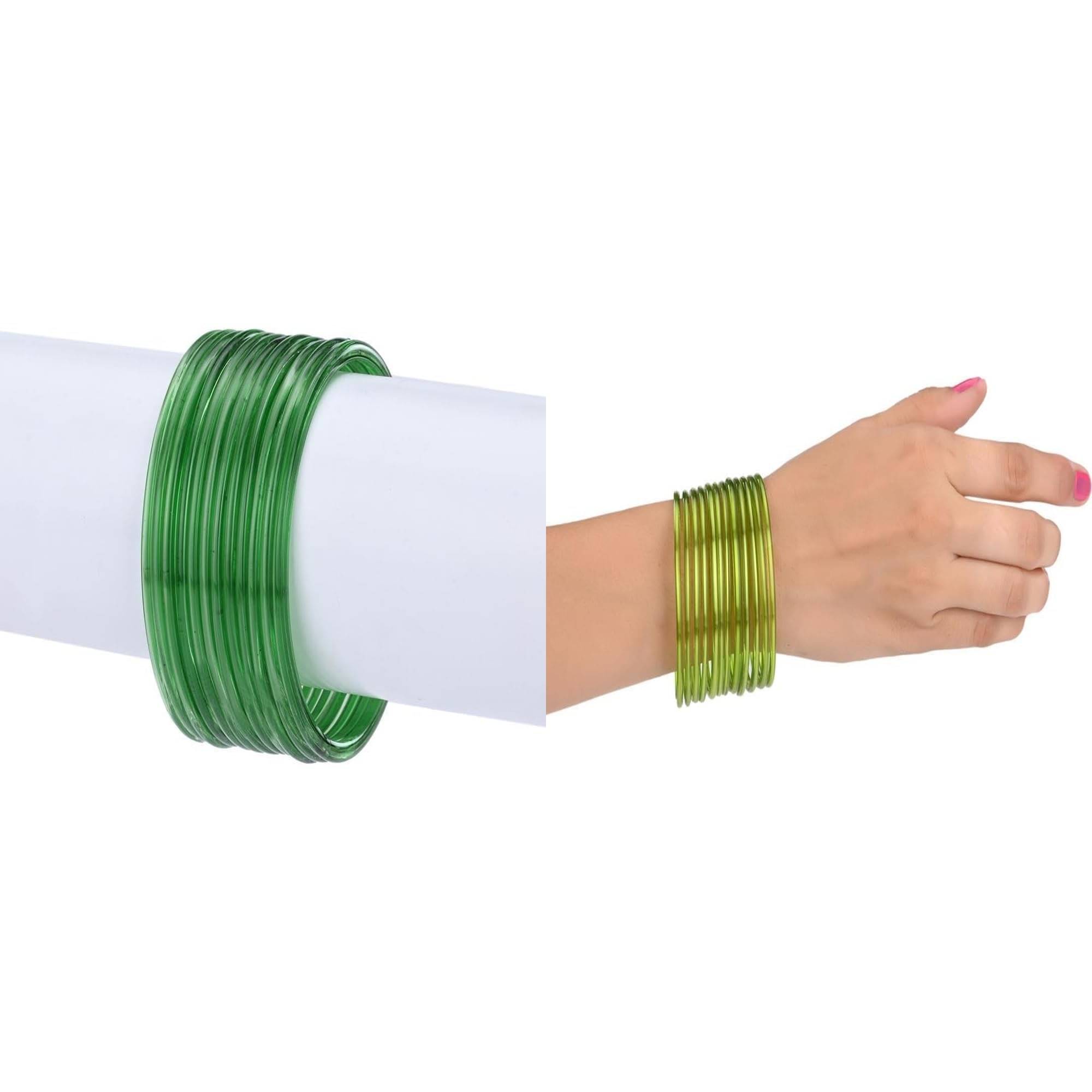     			1st Time Multicolor Bangle Set ( Pack of 2 )