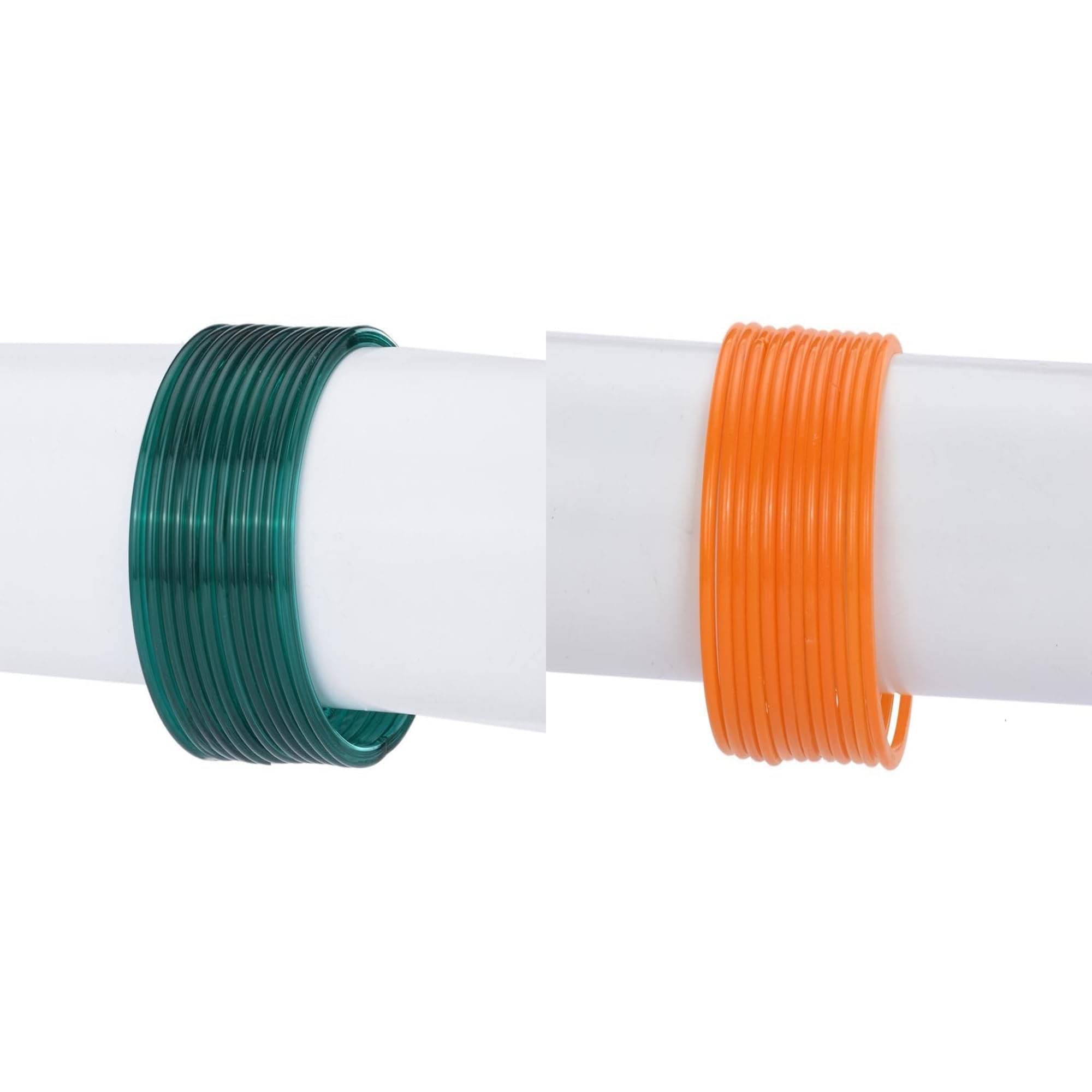     			1st Time Multicolor Bangle Set ( Pack of 2 )