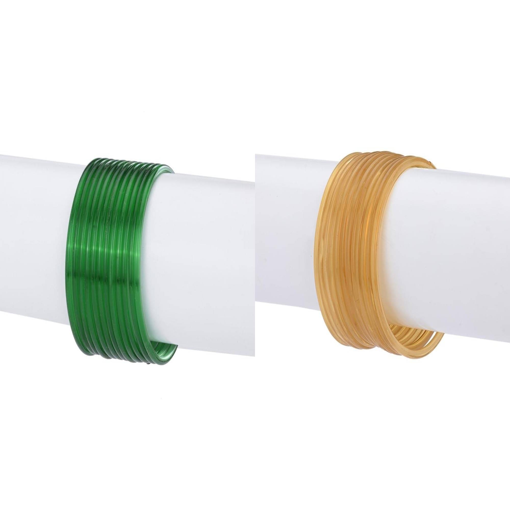 1st Time Multicolor Bangle Set ( Pack of 2 ) 1st Time Multicolor Bangle Set ( Pack of 2 )