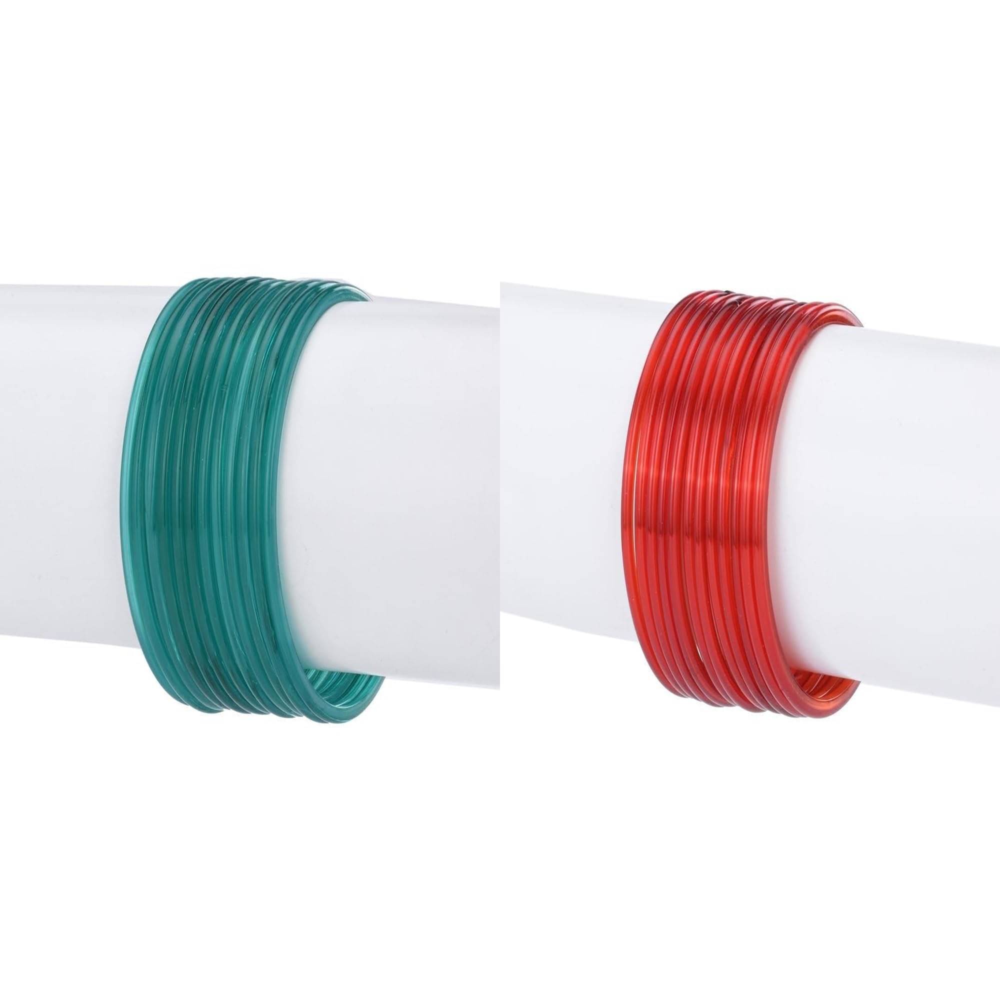 1st Time Multicolor Bangle Set ( Pack of 2 ) 1st Time Multicolor Bangle Set ( Pack of 2 )