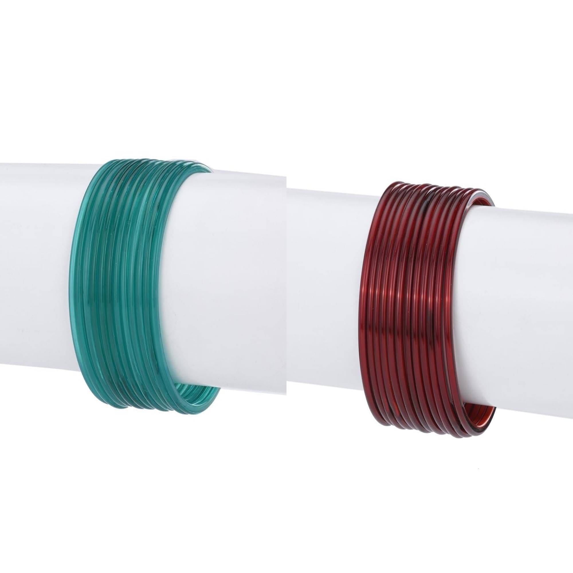     			1st Time Multicolor Bangle Set ( Pack of 2 )
