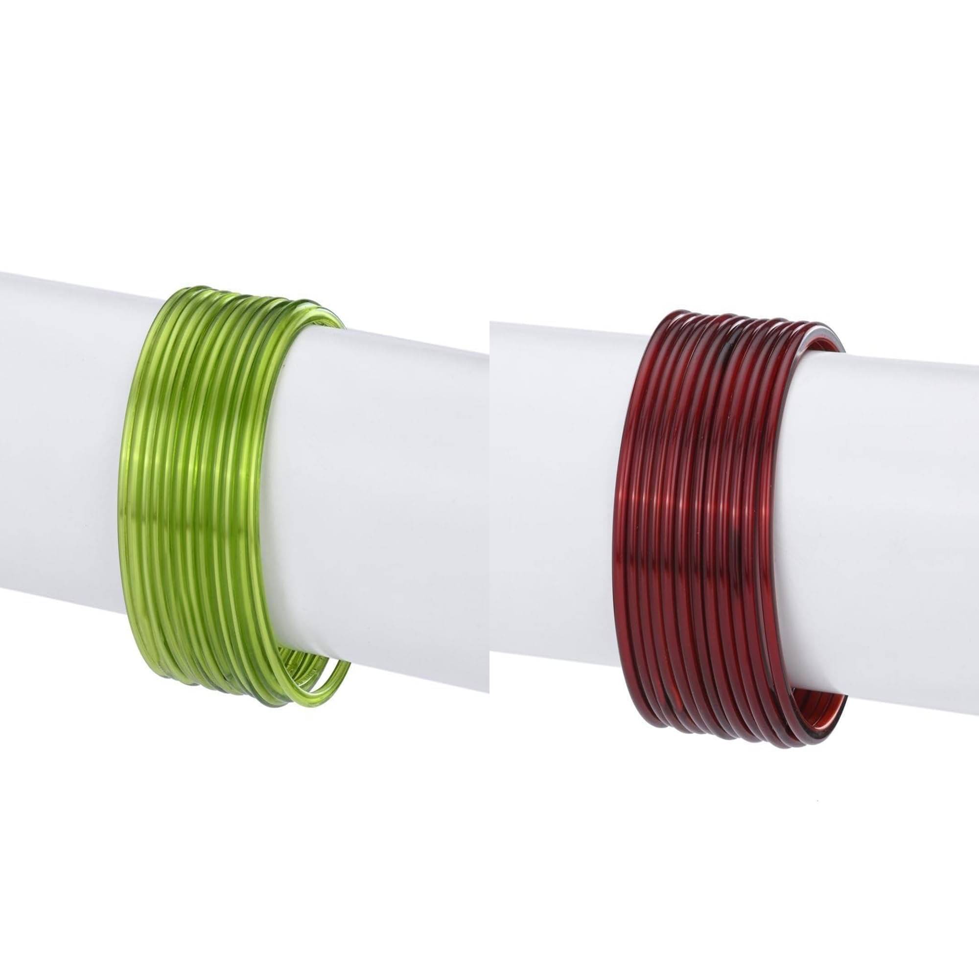 1st Time Multicolor Bangle Set ( Pack of 2 ) 1st Time Multicolor Bangle Set ( Pack of 2 )