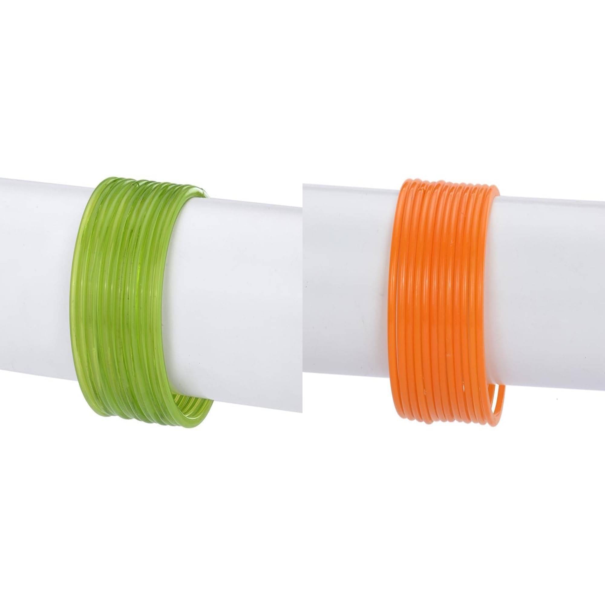     			1st Time Multicolor Bangle Set ( Pack of 2 )