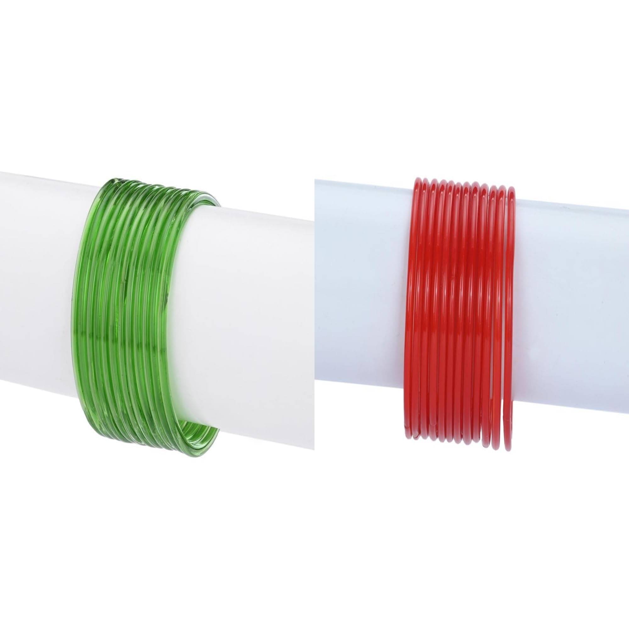     			1st Time Multicolor Bangle Set ( Pack of 2 )