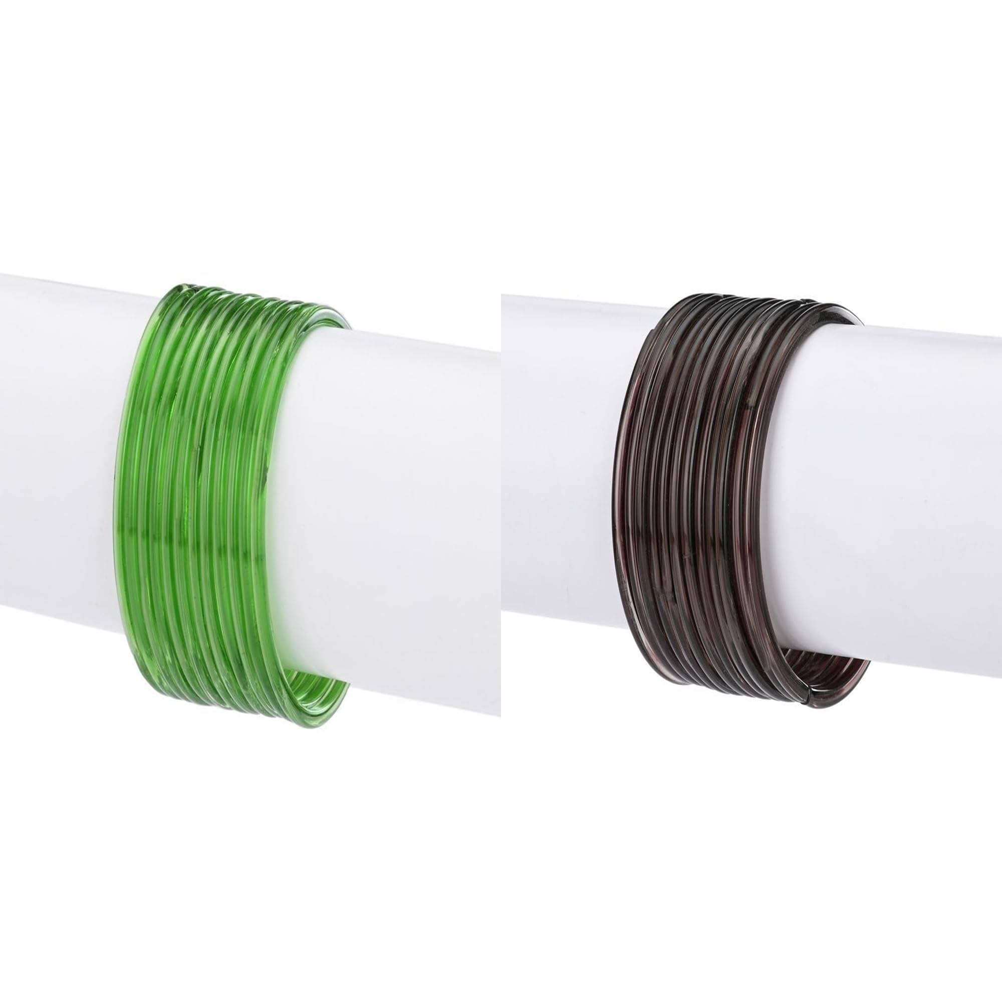 1st Time Multicolor Bangle Set ( Pack of 2 ) 1st Time Multicolor Bangle Set ( Pack of 2 )